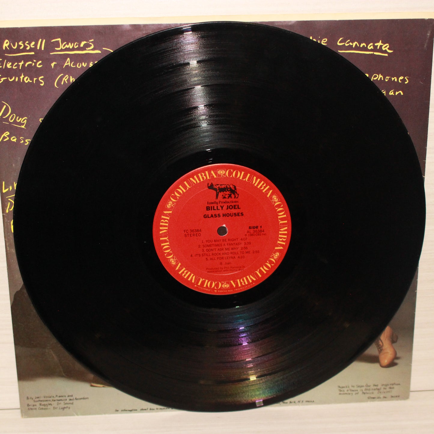 Billy Joel : Glass Houses (LP,Album)