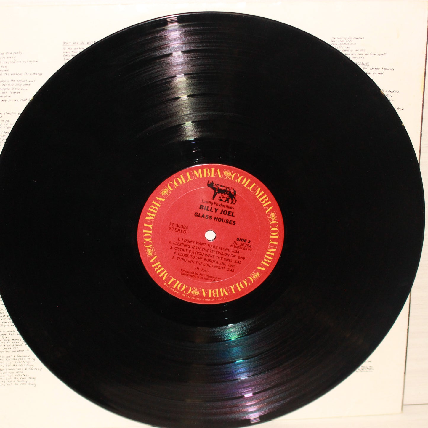 Billy Joel : Glass Houses (LP,Album)
