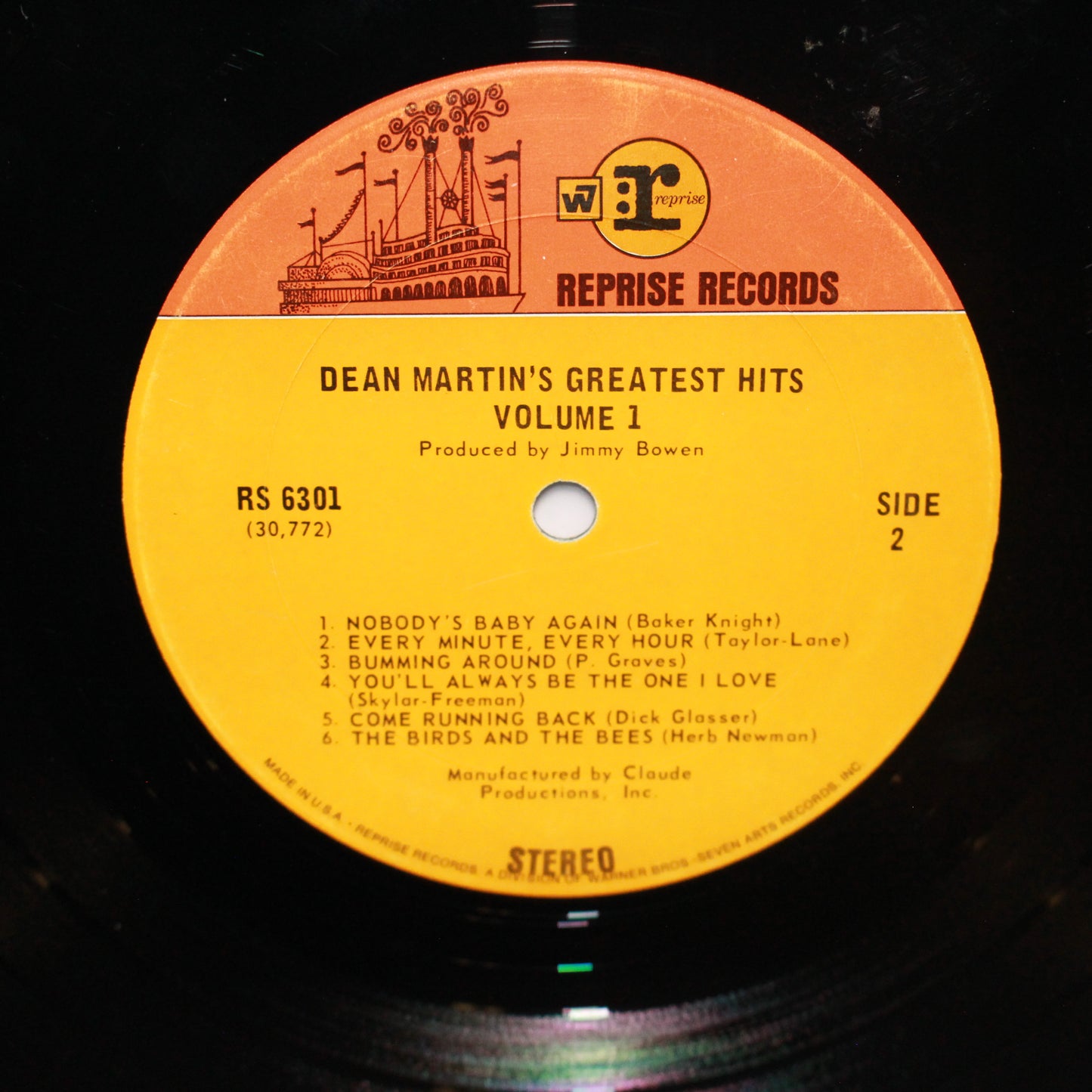 Dean Martin : Dean Martin's Greatest Hits! Vol. 1 (LP,Compilation,Stereo)