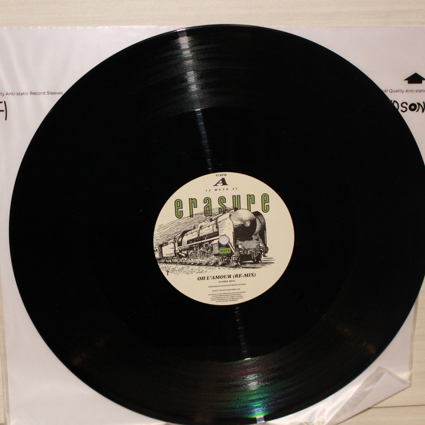 Erasure : Oh L'Amour (12",Single,45 RPM)