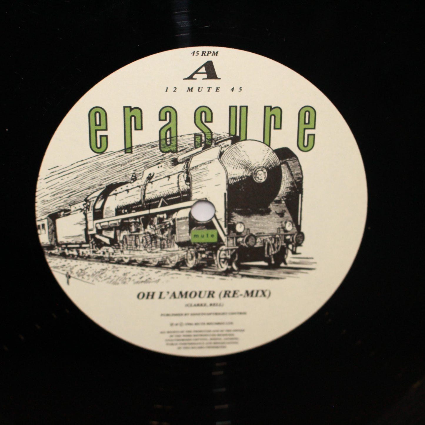 Erasure : Oh L'Amour (12",Single,45 RPM)