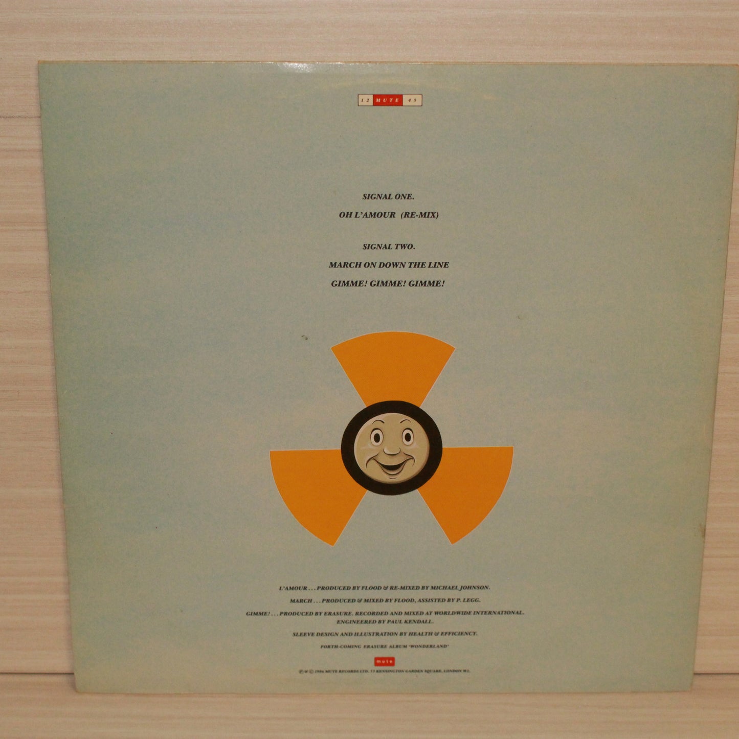 Erasure : Oh L'Amour (12",Single,45 RPM)