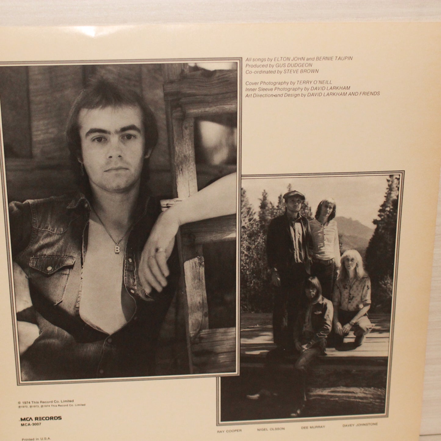 Elton John : Elton John's Greatest Hits Vol.1 (LP,Compilation)