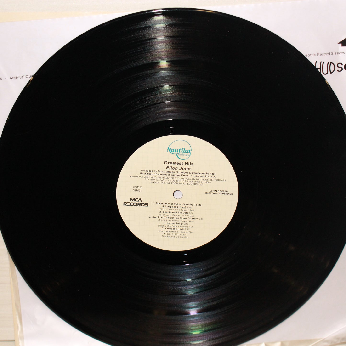 Elton John : Elton John's Greatest Hits Vol.1 (LP,Compilation)
