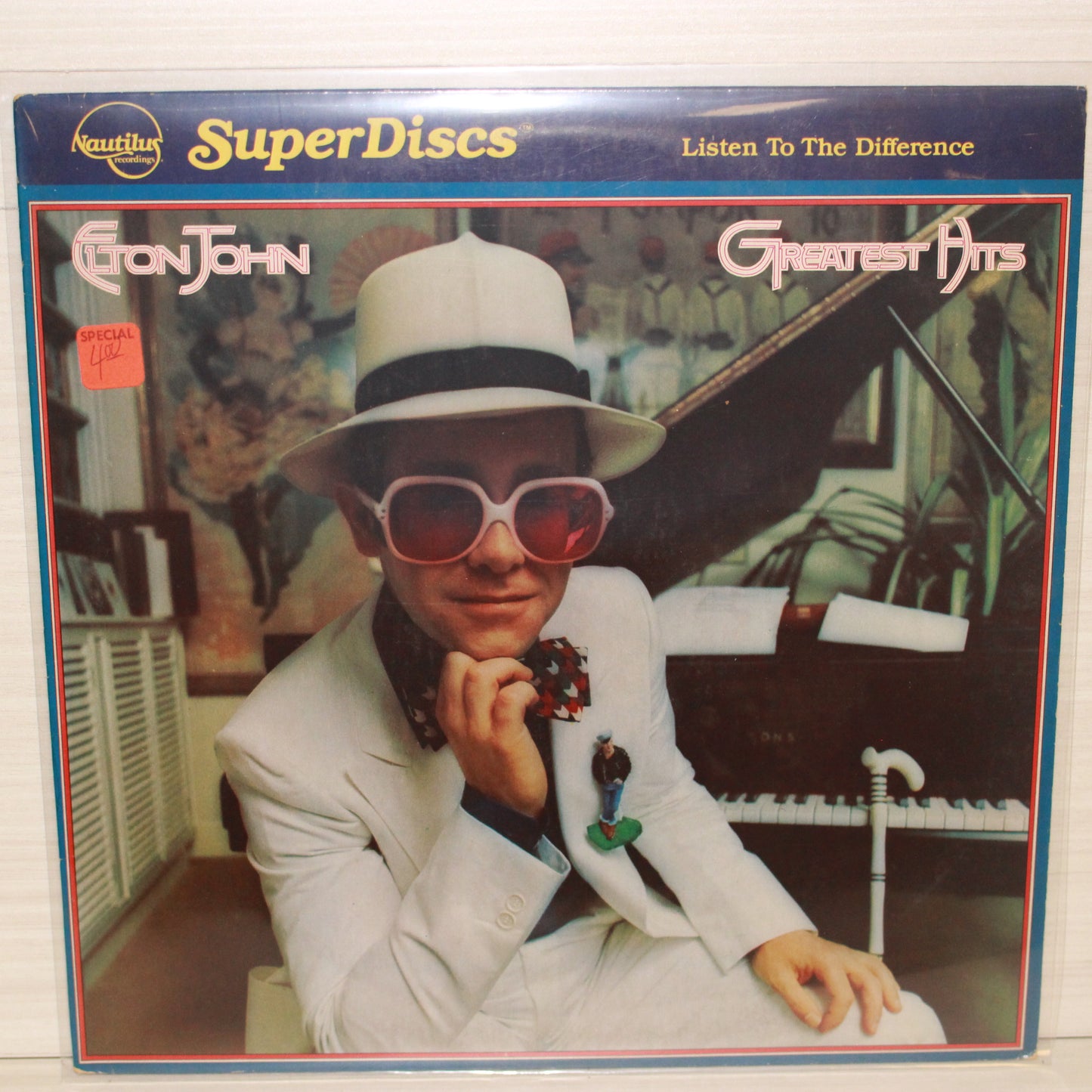 Elton John : Elton John's Greatest Hits Vol.1 (LP,Compilation)