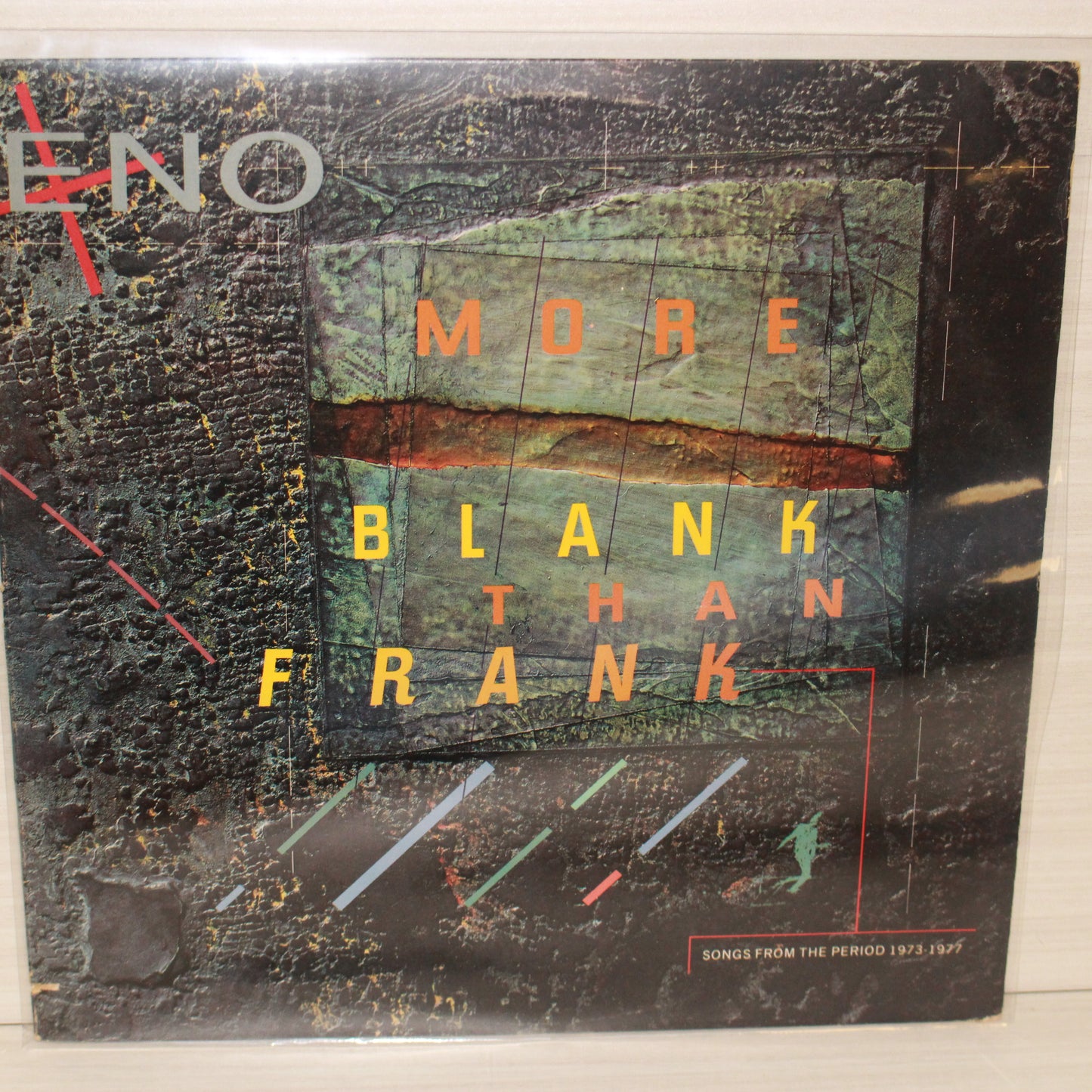 Brian Eno : More Blank Than Frank (LP,Compilation)