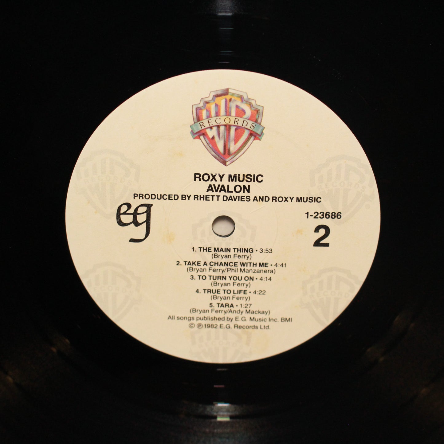 Roxy Music : Avalon (LP,Album)