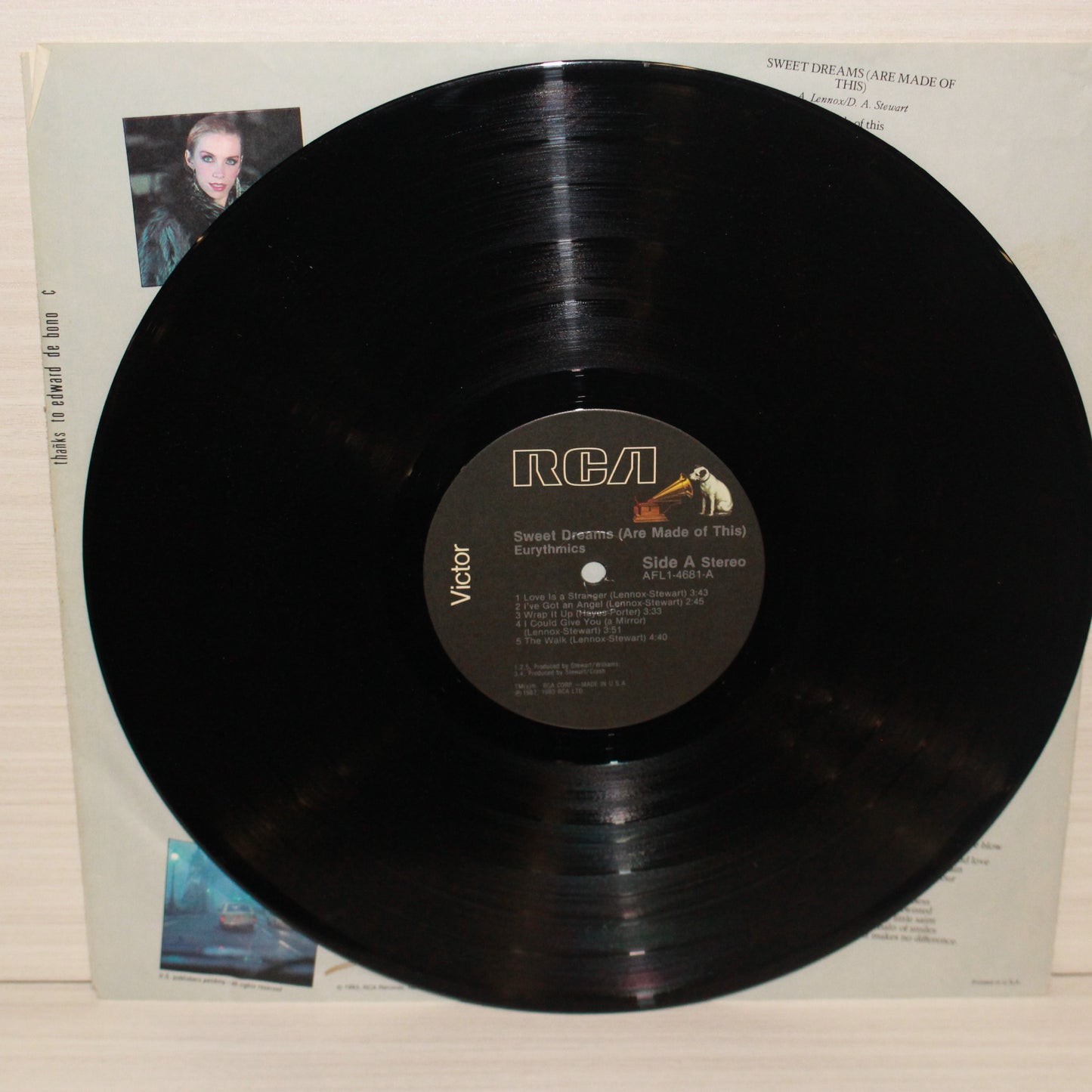 Eurythmics : Sweet Dreams (Are Made Of This) (LP,Album)