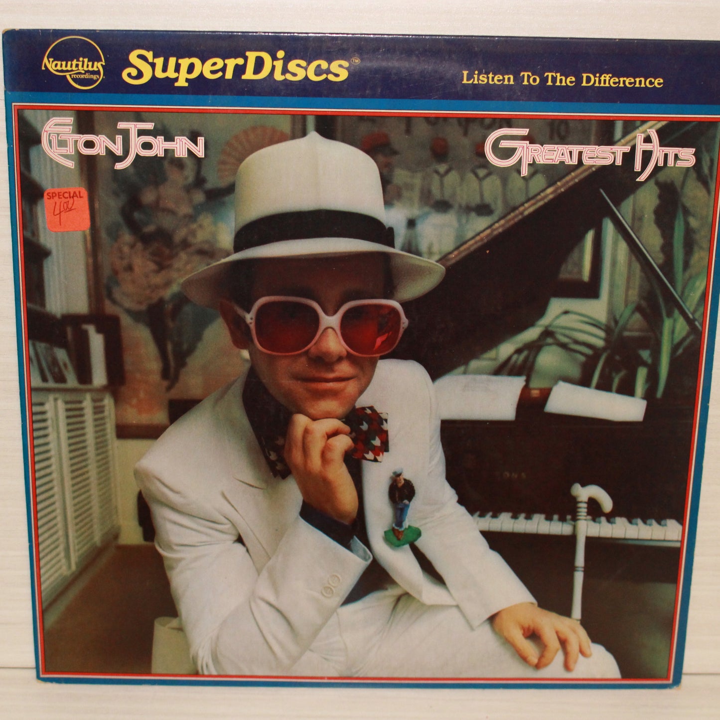 Elton John : Elton John's Greatest Hits Vol.1 (LP,Compilation)
