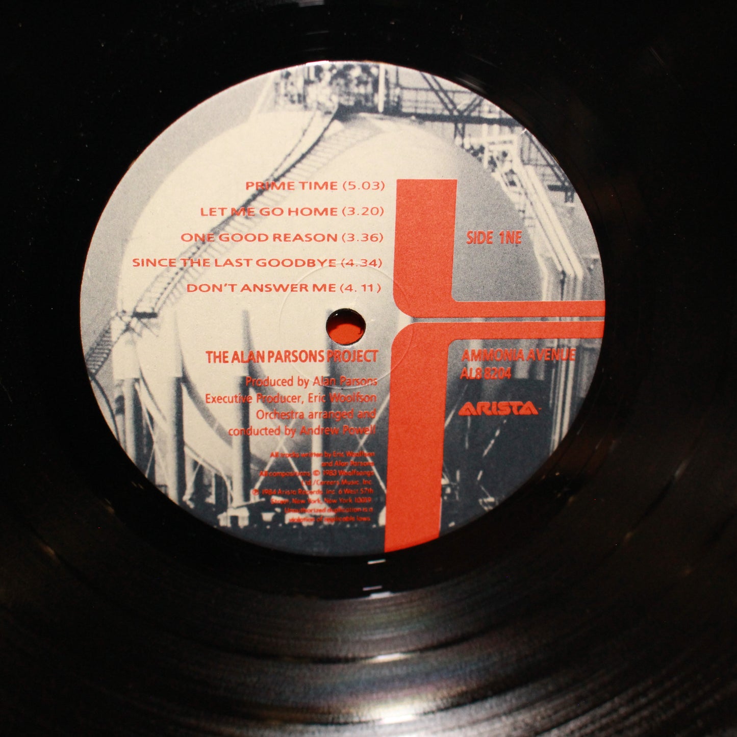 Alan Parsons Project, The : Ammonia Avenue (LP,Album,Stereo)