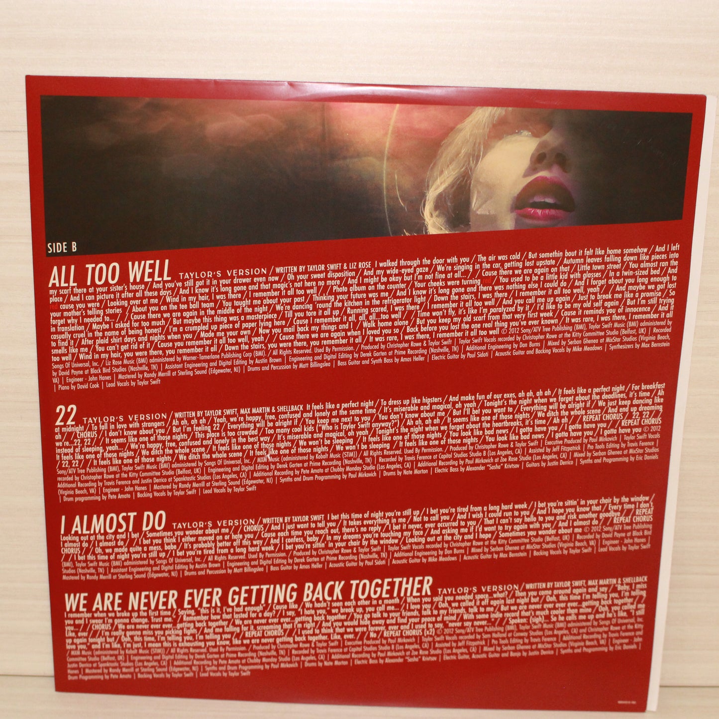 Taylor Swift : Red (Taylor's Version) (LP,45 RPM,Album,Limited Edition,Reissue)