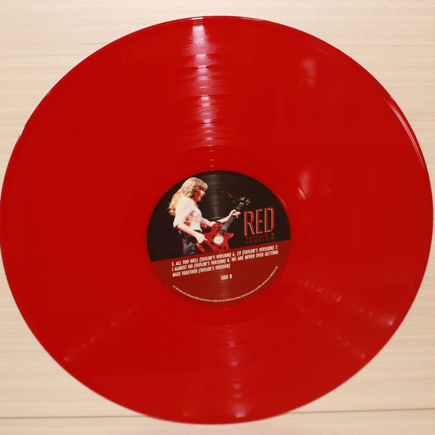 Taylor Swift : Red (Taylor's Version) (LP,45 RPM,Album,Limited Edition,Reissue)