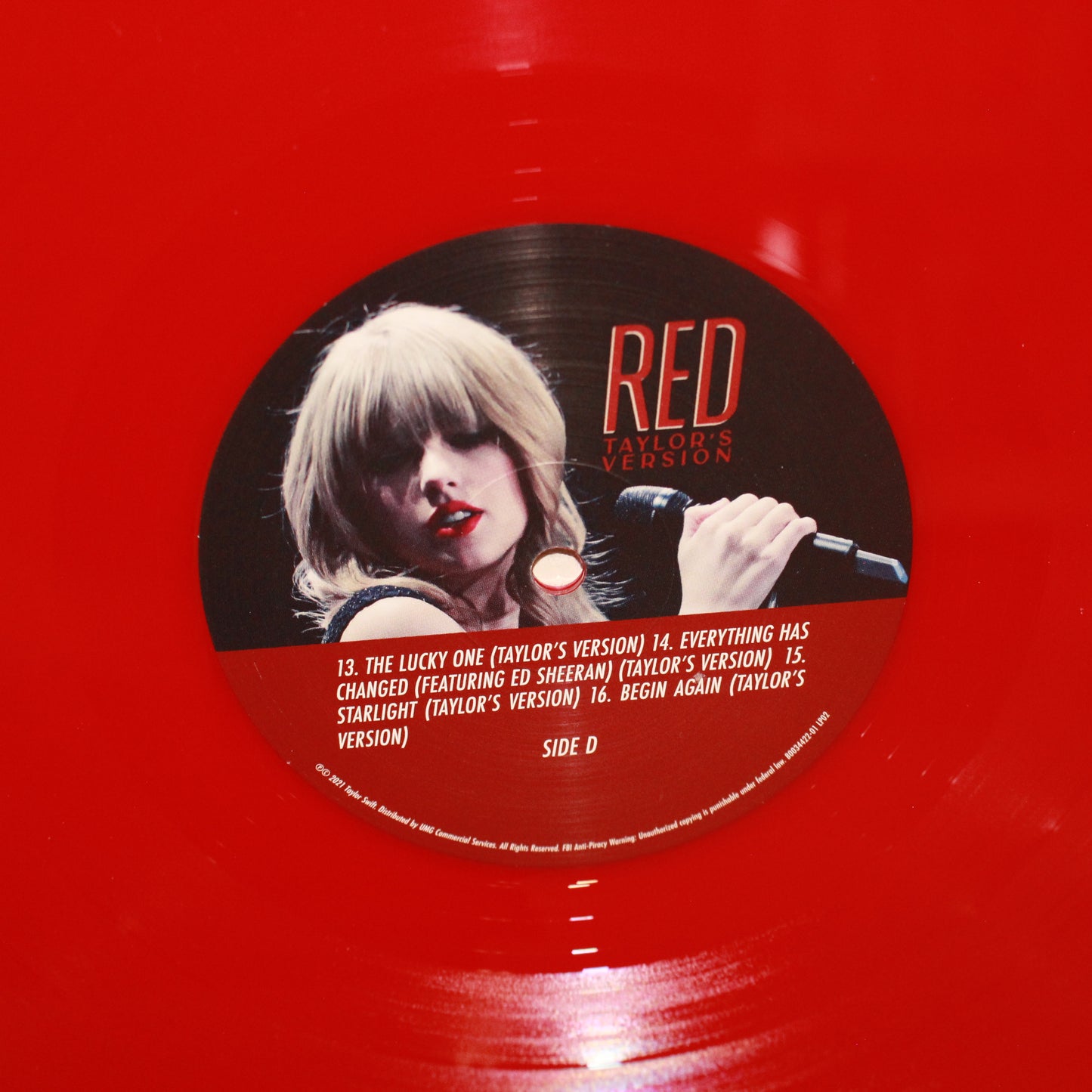 Taylor Swift : Red (Taylor's Version) (LP,45 RPM,Album,Limited Edition,Reissue)