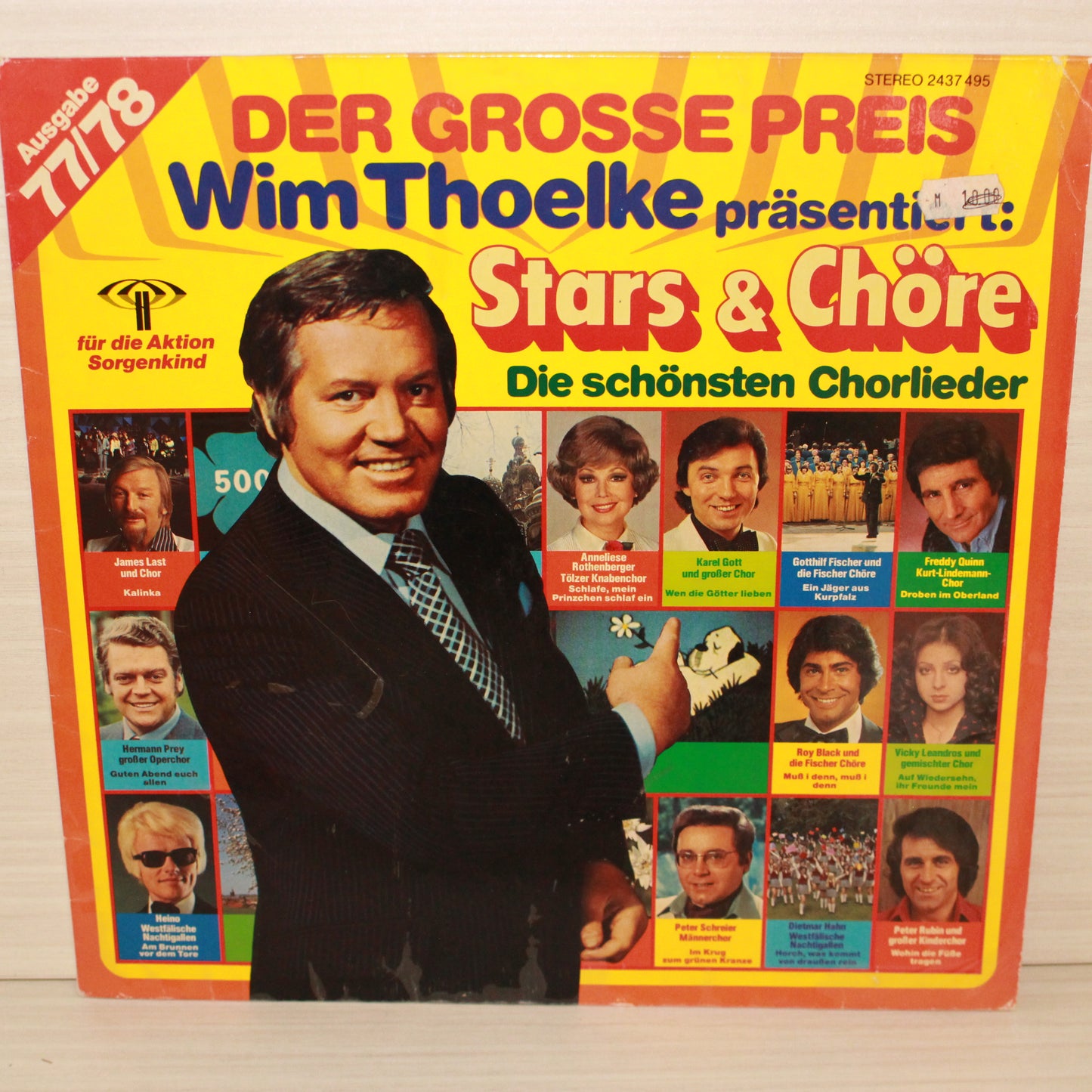 Various : Der Grosse Preis (Ausgabe 77/78) - Wim Thoelke Präsentiert: Stars & Chöre: Die Schönsten Chorlieder (LP,Compilation)
