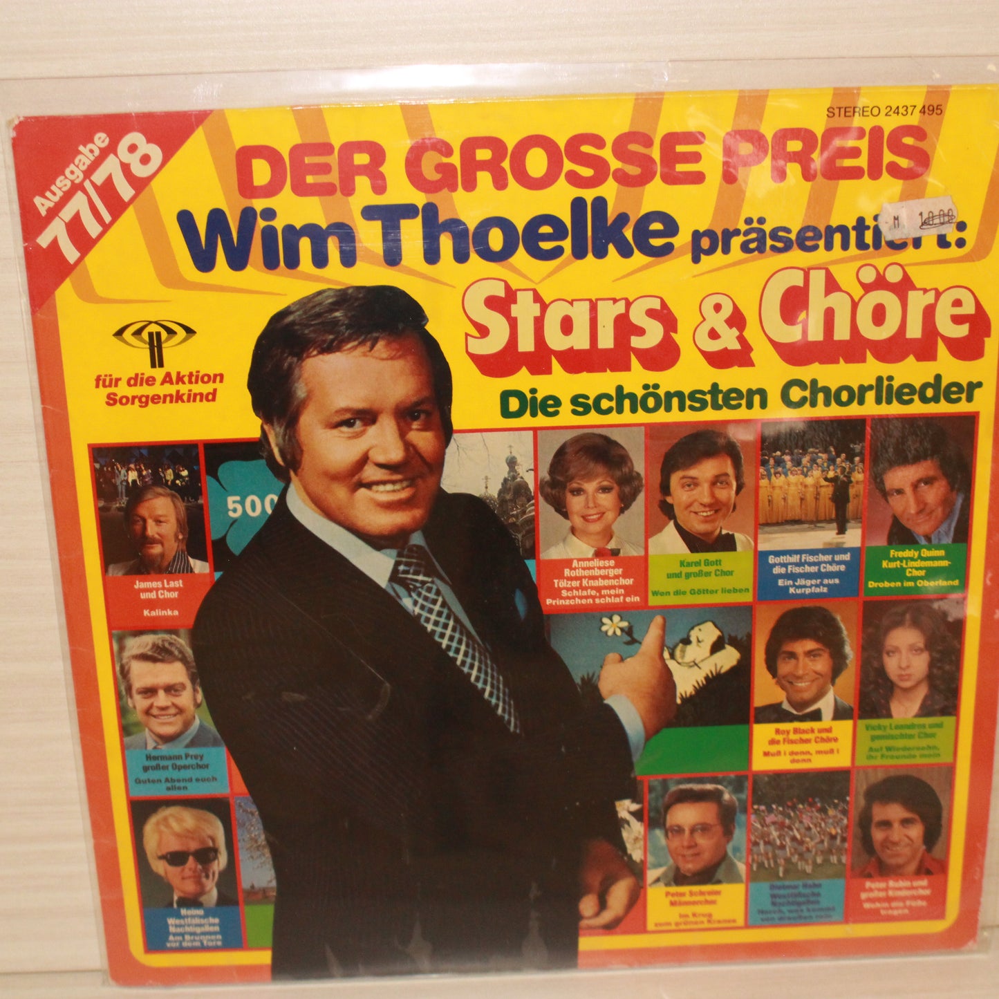 Various : Der Grosse Preis (Ausgabe 77/78) - Wim Thoelke Präsentiert: Stars & Chöre: Die Schönsten Chorlieder (LP,Compilation)