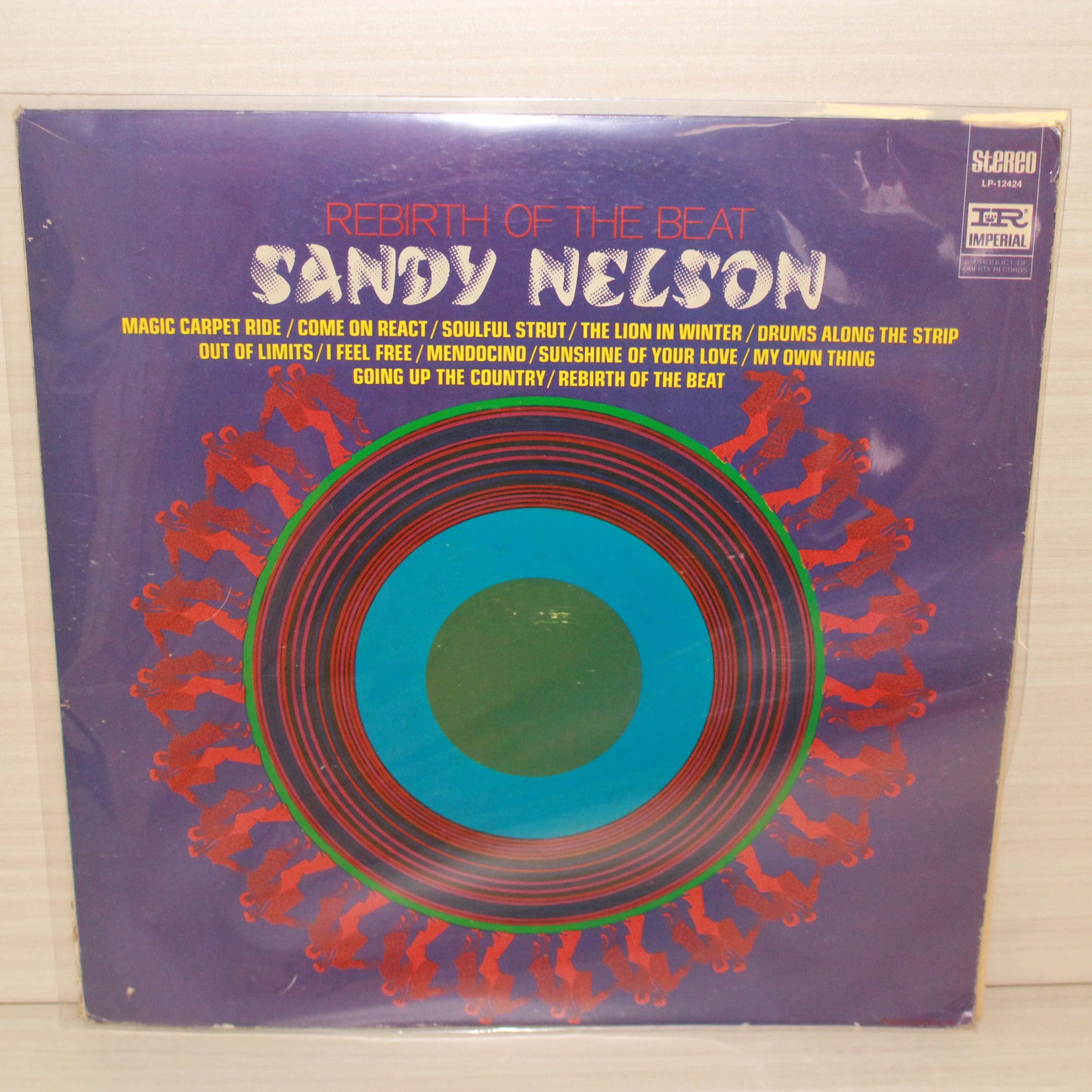Sandy Nelson : Rebirth Of The Beat (LP)