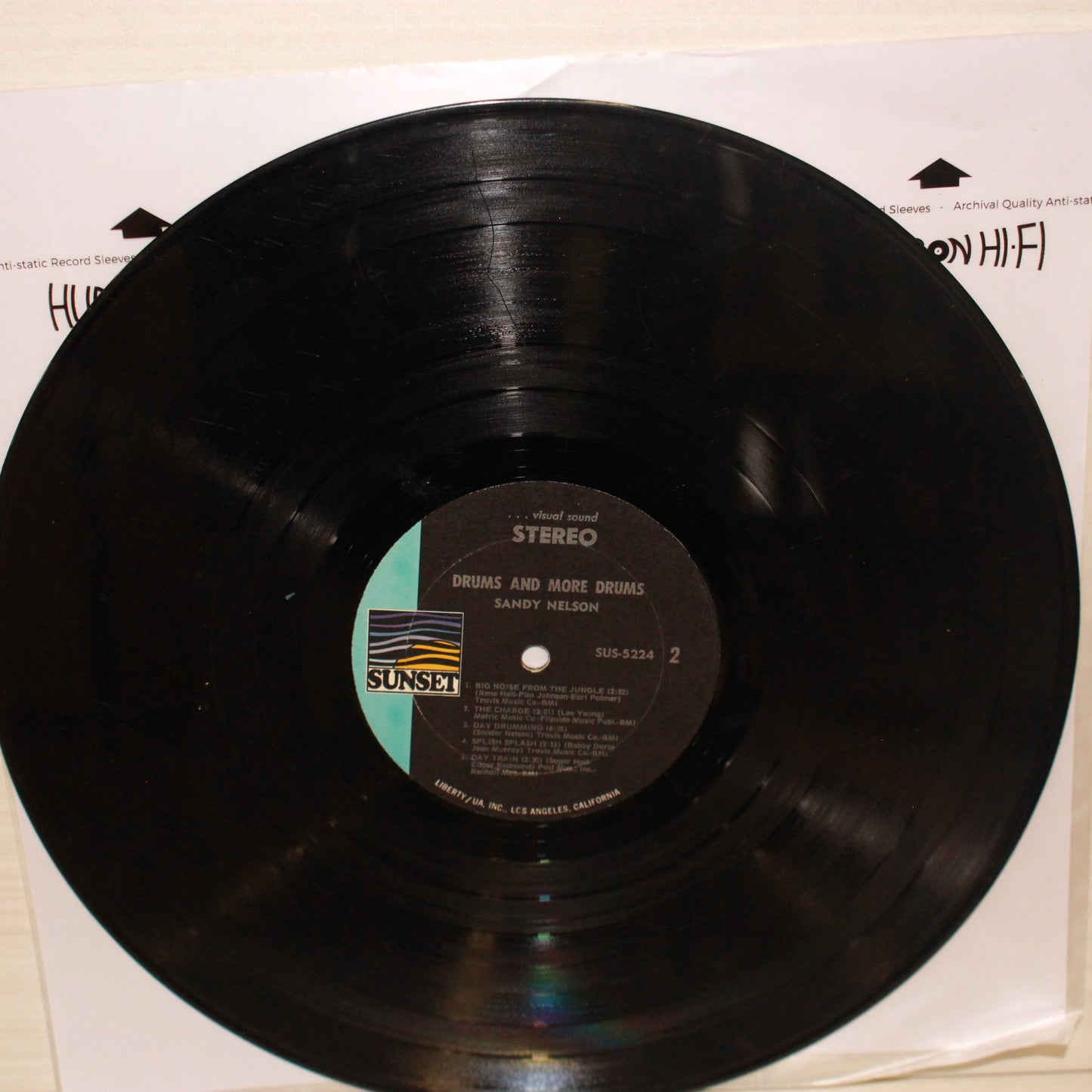Sandy Nelson : Drums And More Drums! (LP,Compilation)