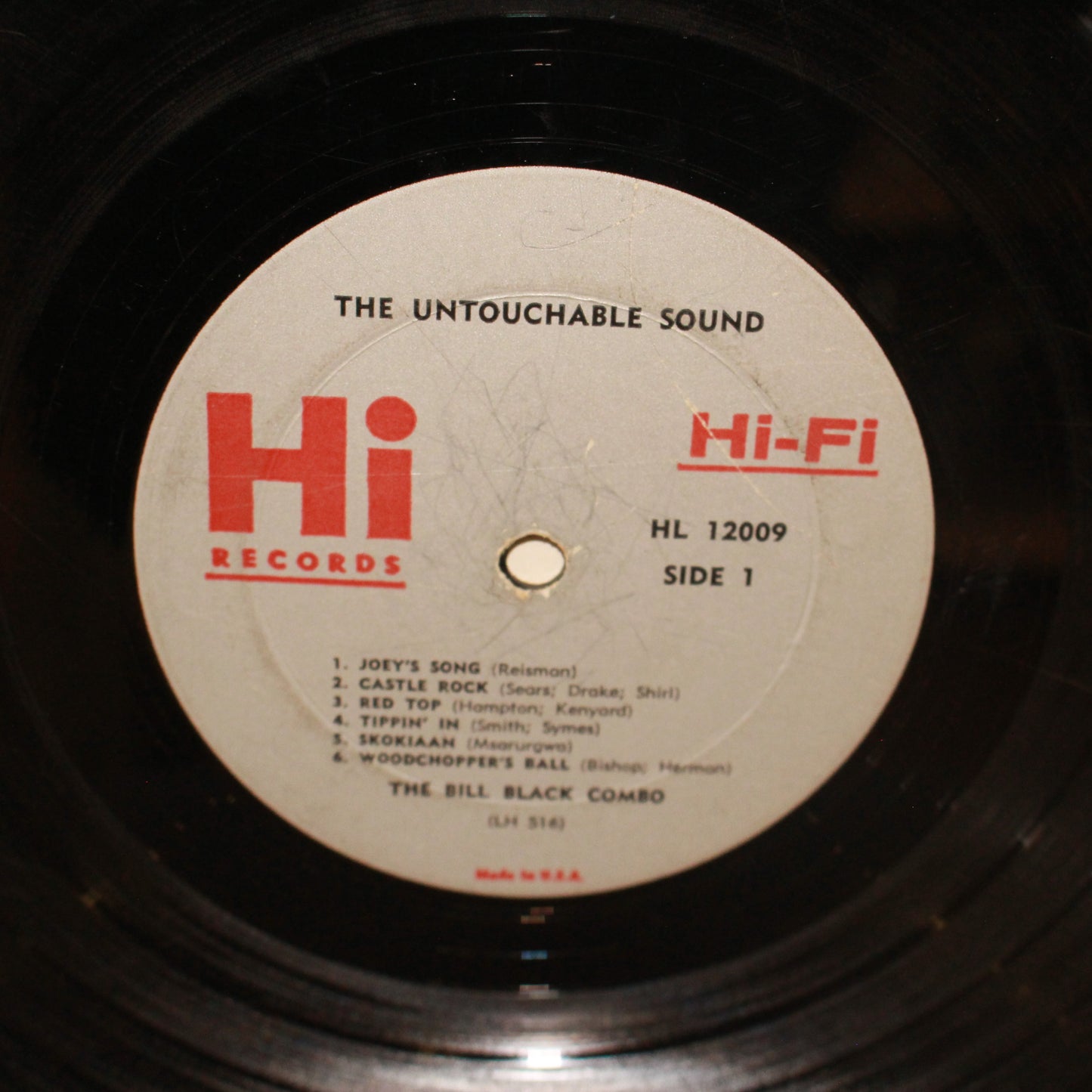 Bill Black's Combo : The Untouchable Sound Of The Bill Black Combo (LP,Album,Mono)