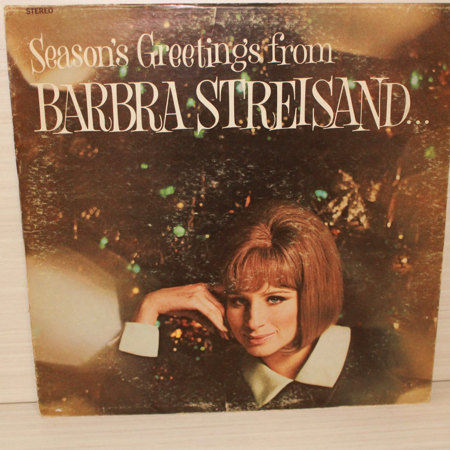 Various : Season's Greetings From Barbra Streisand...And Friends (LP,Compilation,Limited Edition,Stereo)