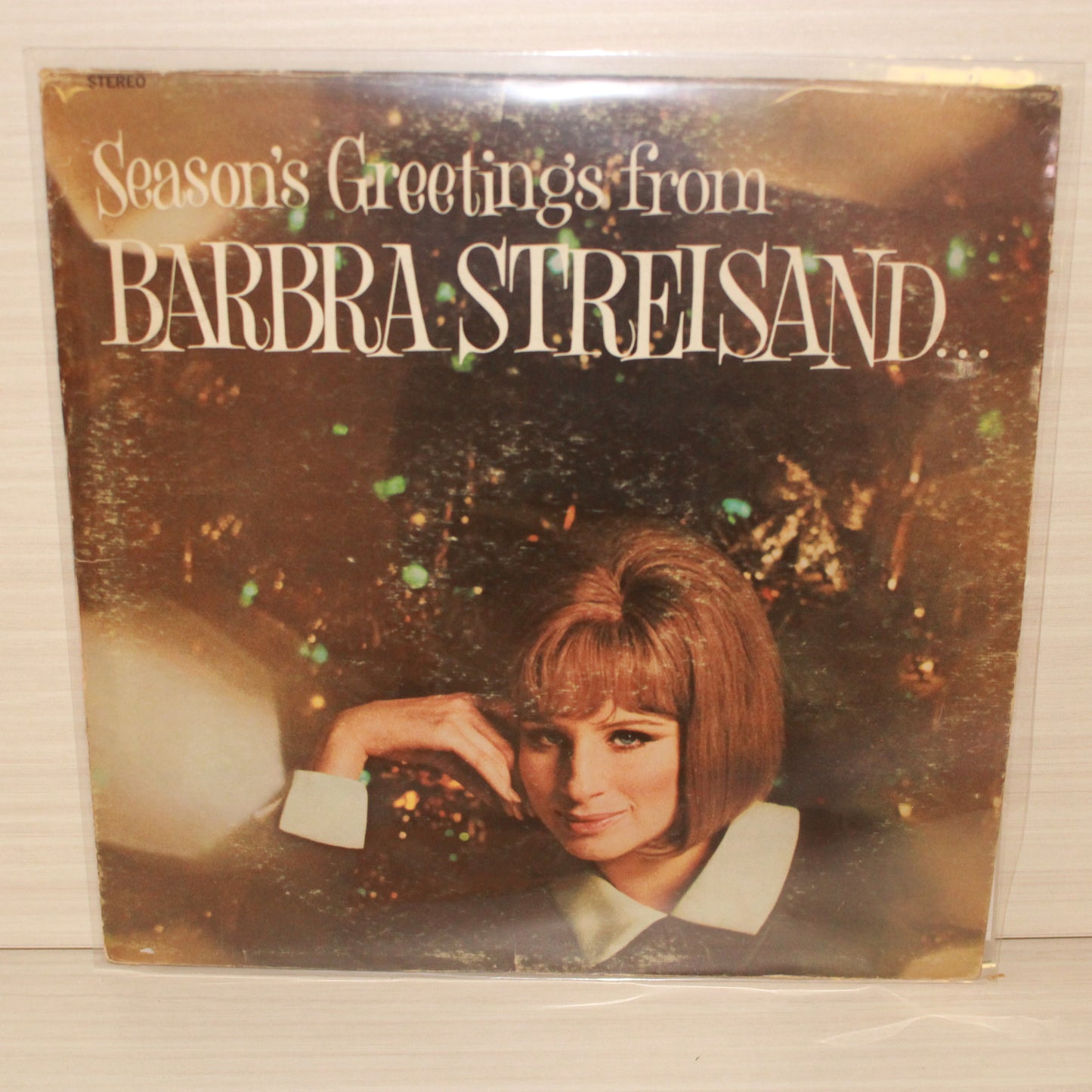 Various : Season's Greetings From Barbra Streisand...And Friends (LP,Compilation,Limited Edition,Stereo)