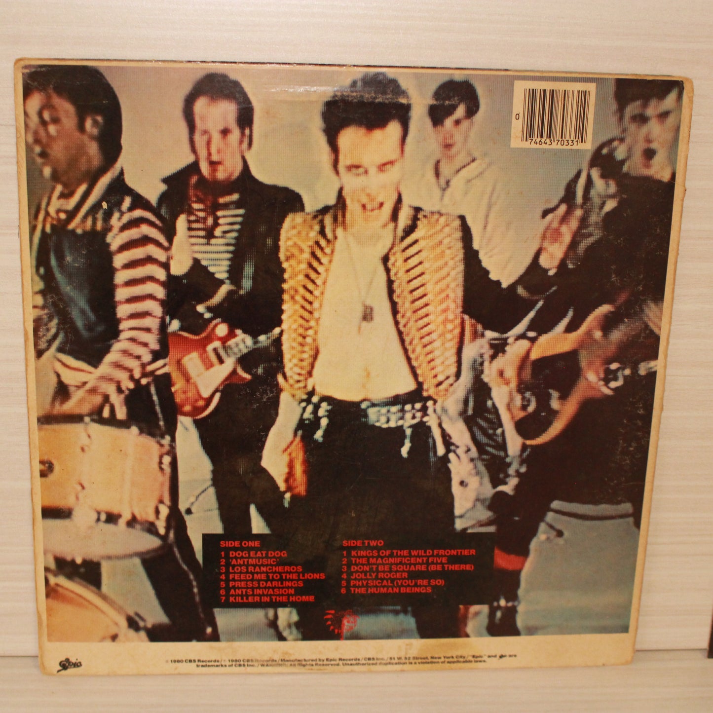 Adam And The Ants : Kings Of The Wild Frontier (LP,Album)