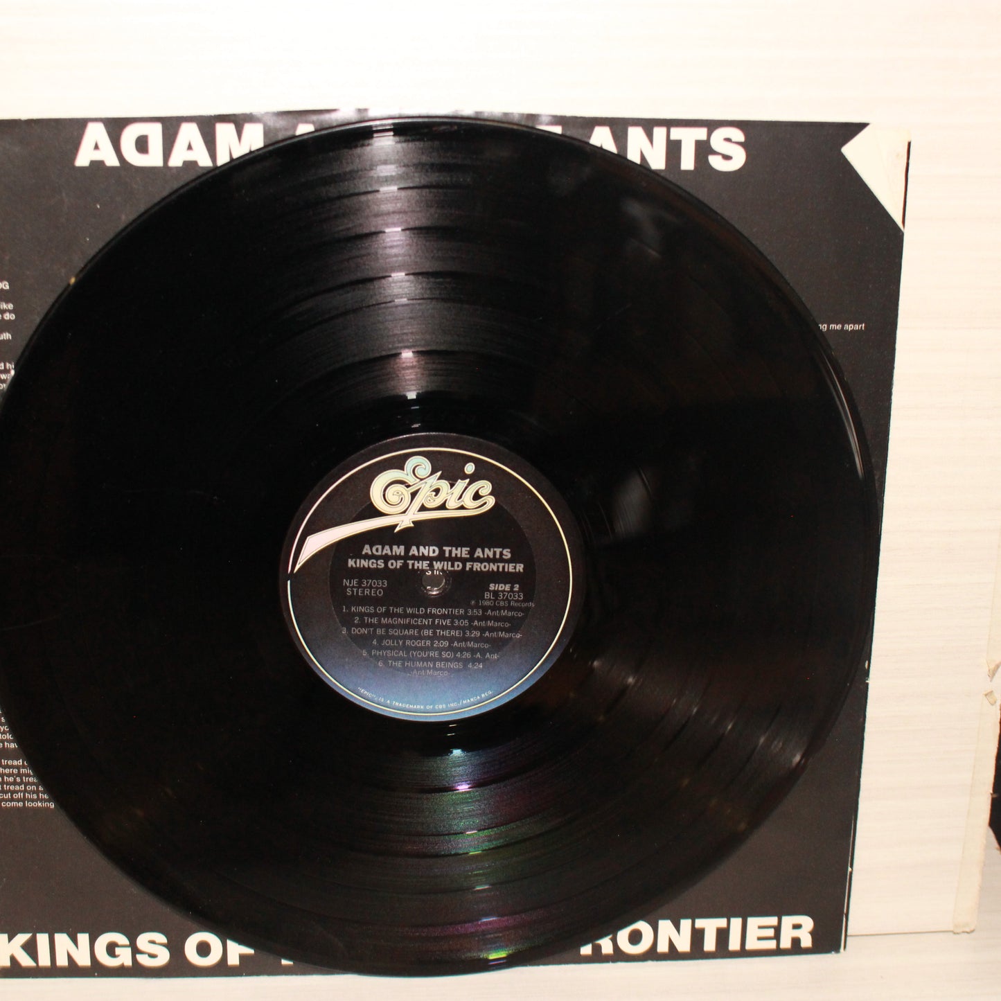 Adam And The Ants : Kings Of The Wild Frontier (LP,Album)