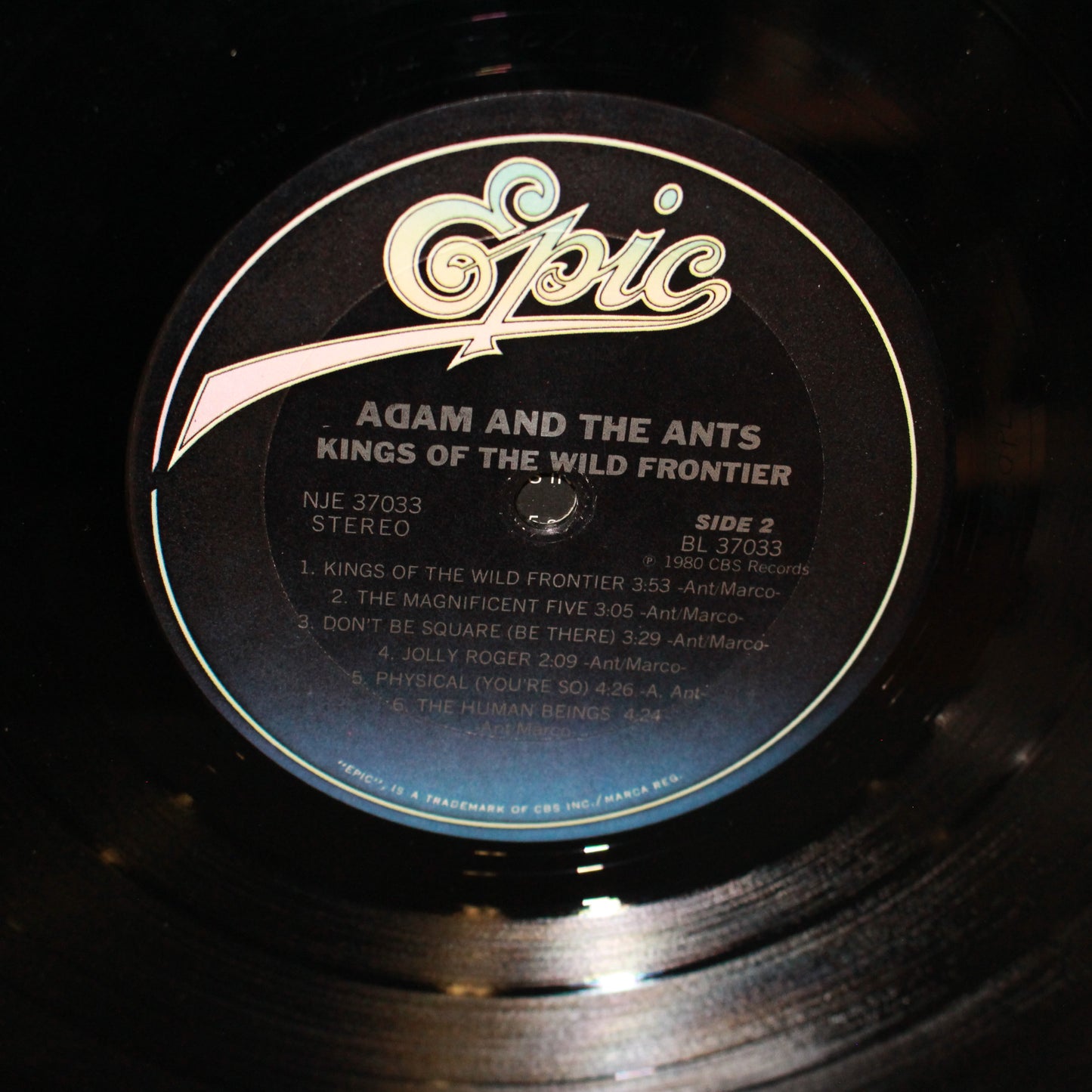 Adam And The Ants : Kings Of The Wild Frontier (LP,Album)
