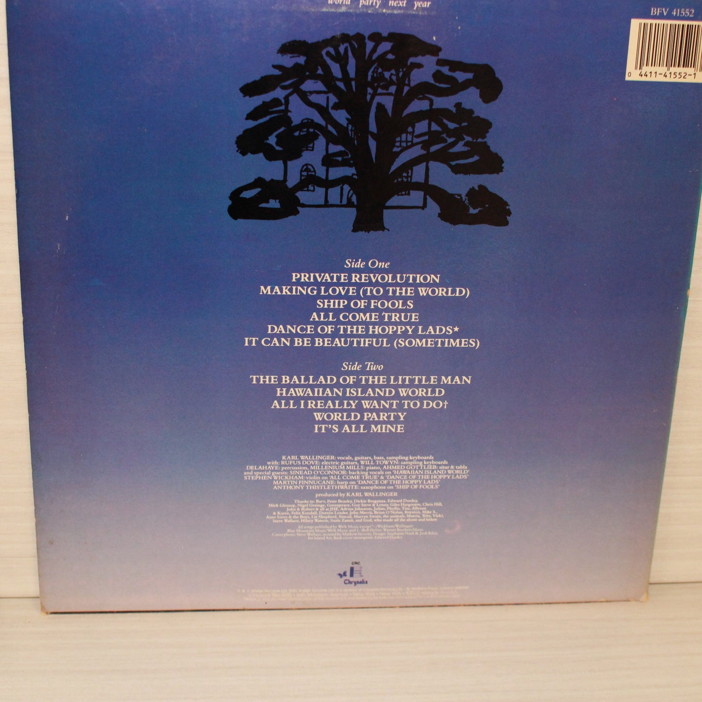 World Party : Private Revolution (LP,Album,Stereo)