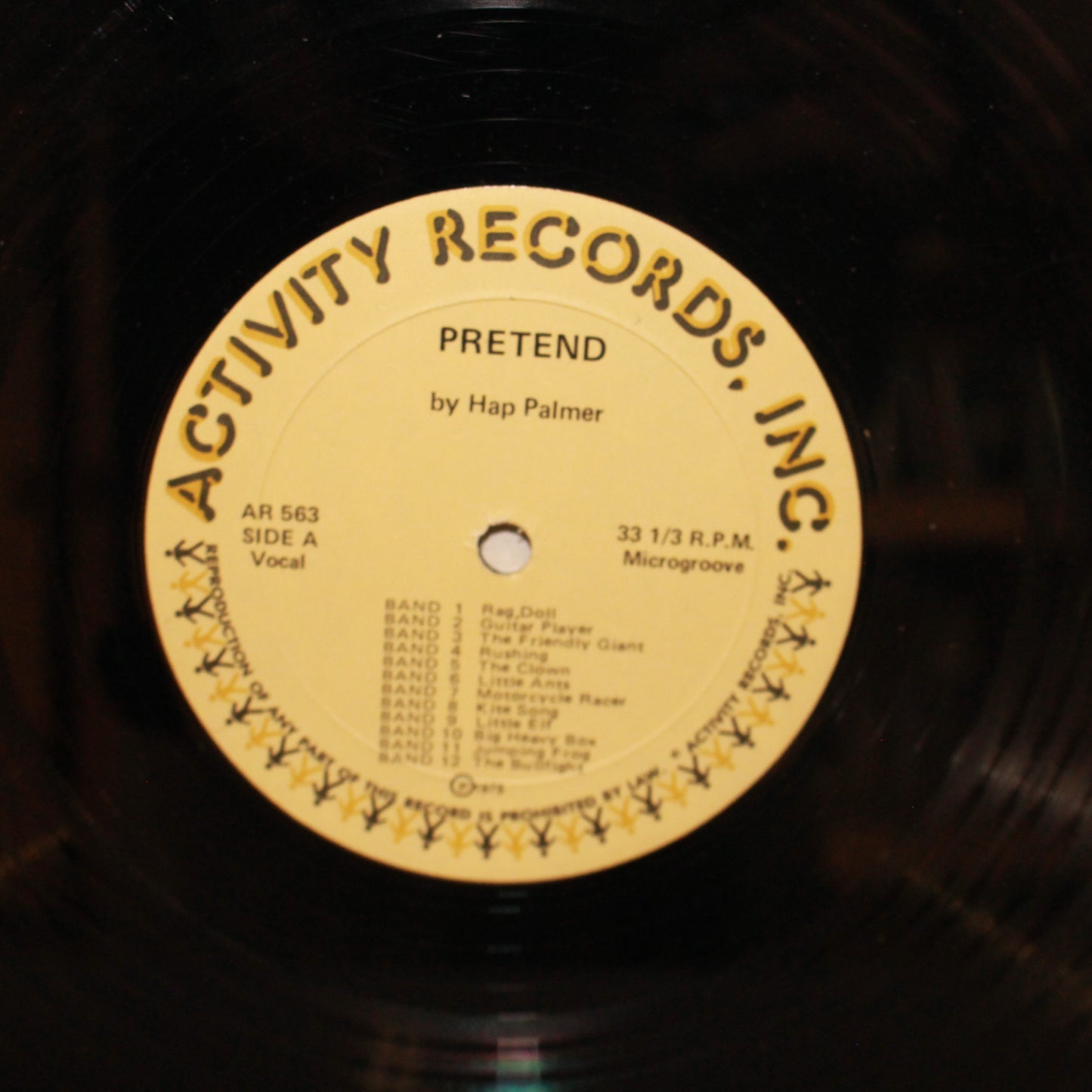 Hap Palmer : Pretend (LP,Album)