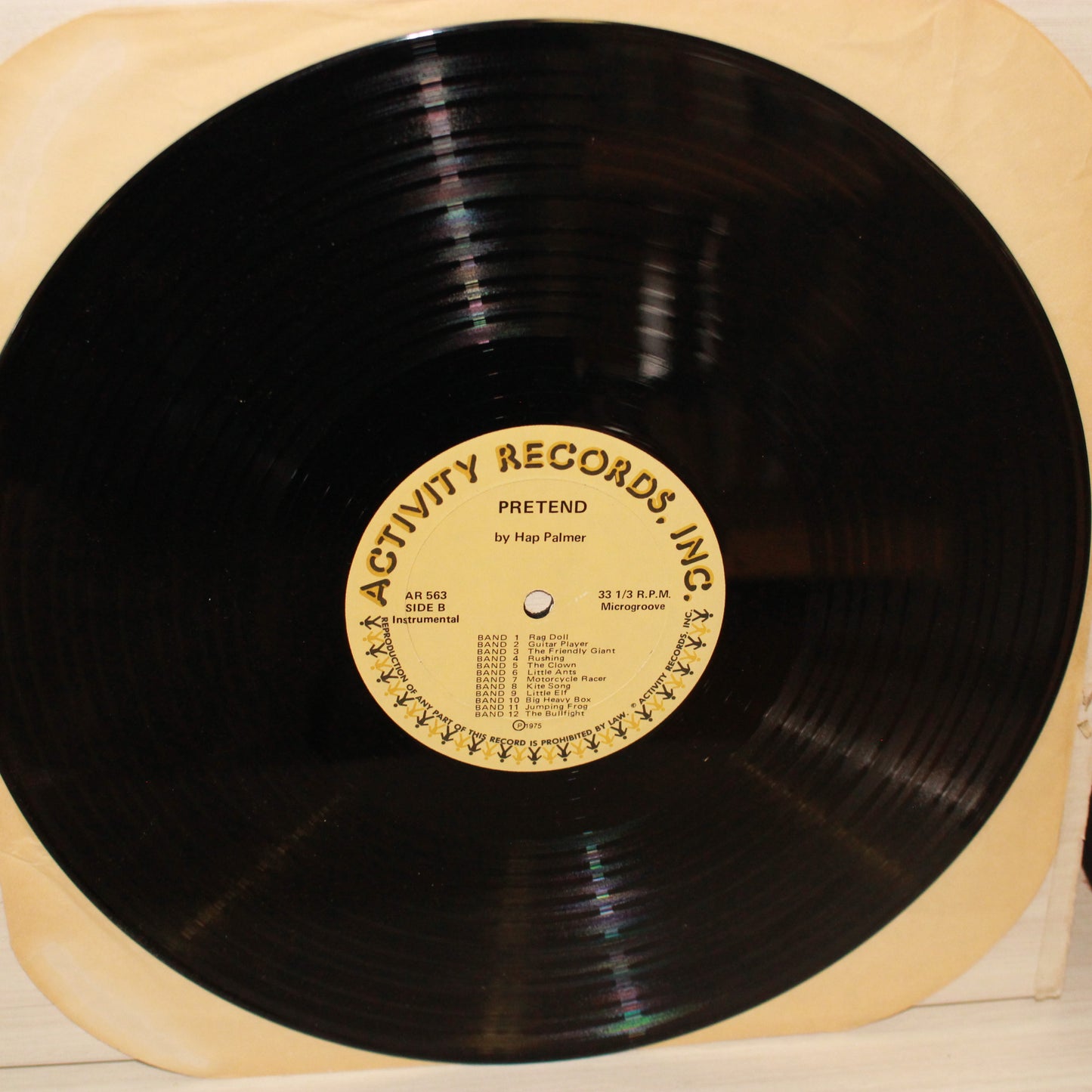 Hap Palmer : Pretend (LP,Album)