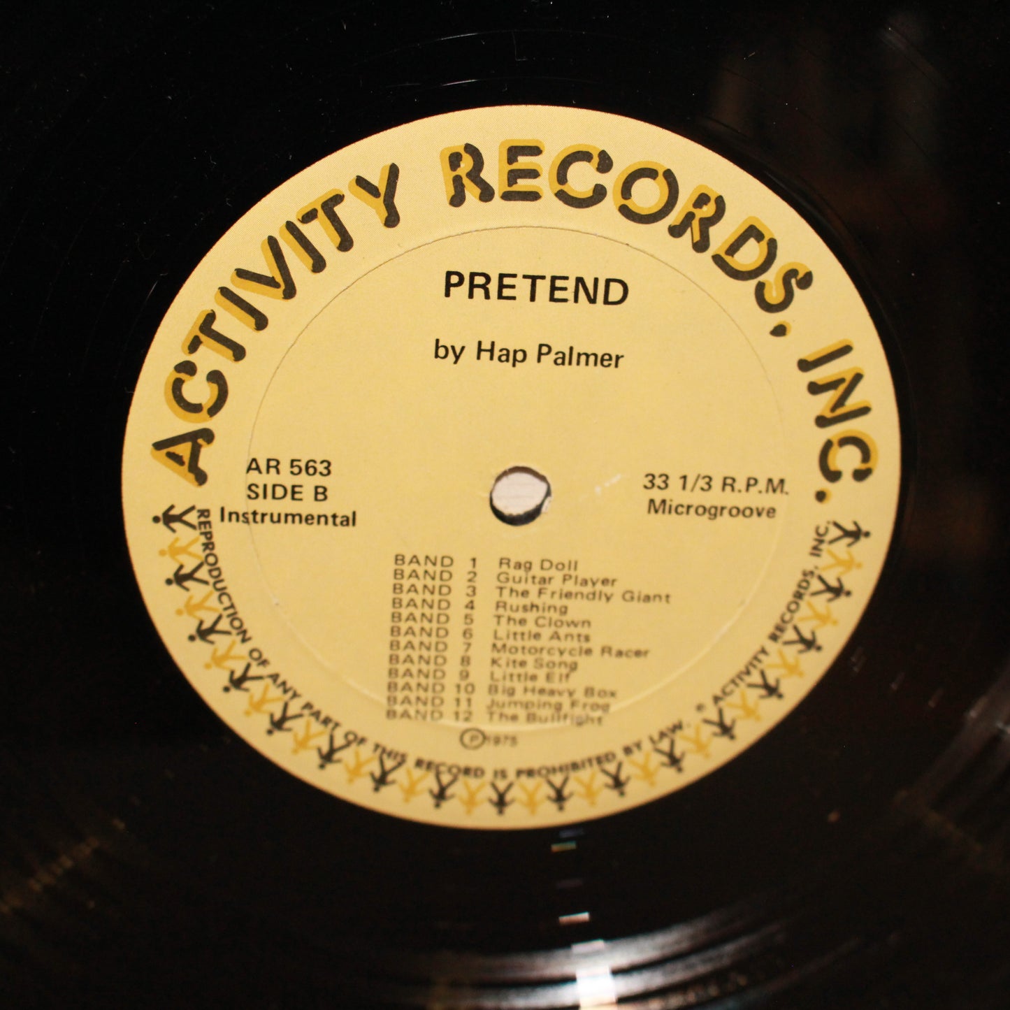 Hap Palmer : Pretend (LP,Album)