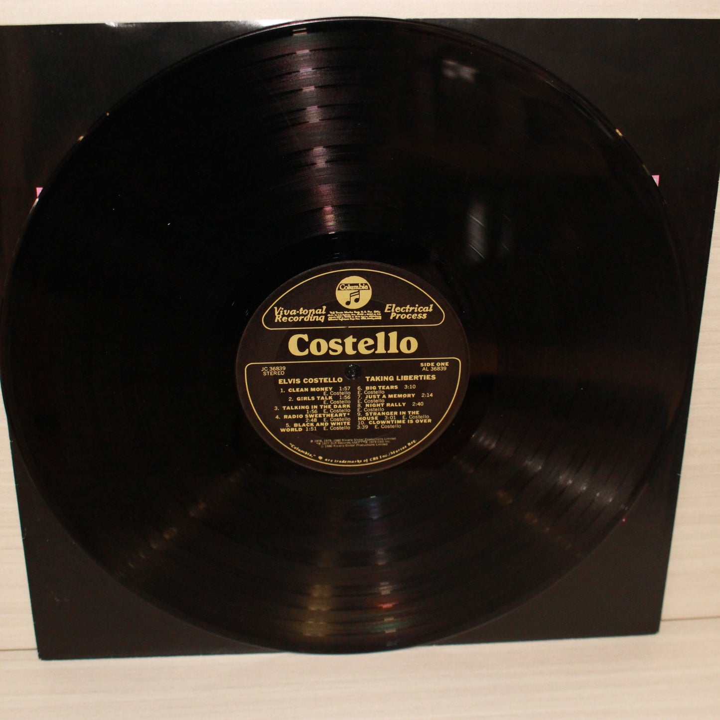 Elvis Costello : Taking Liberties (LP,Compilation)