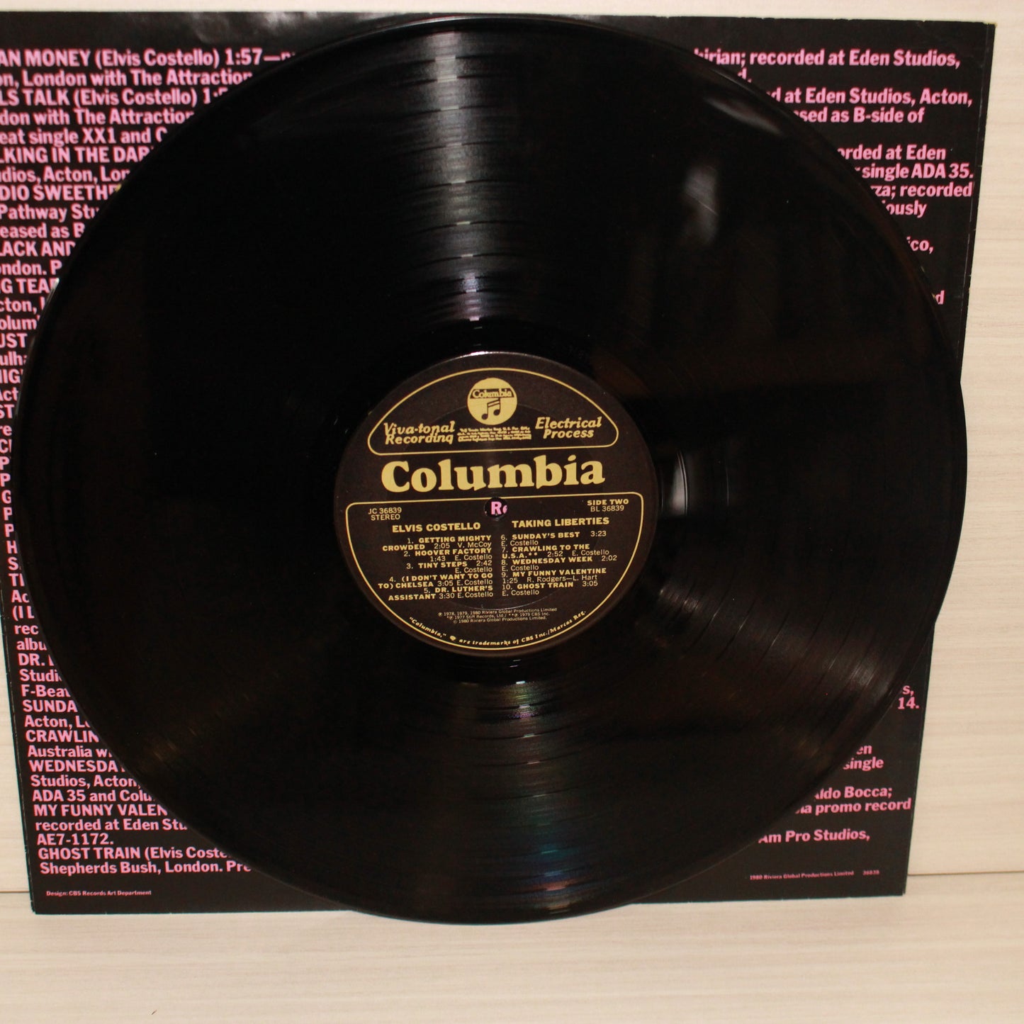 Elvis Costello : Taking Liberties (LP,Compilation)