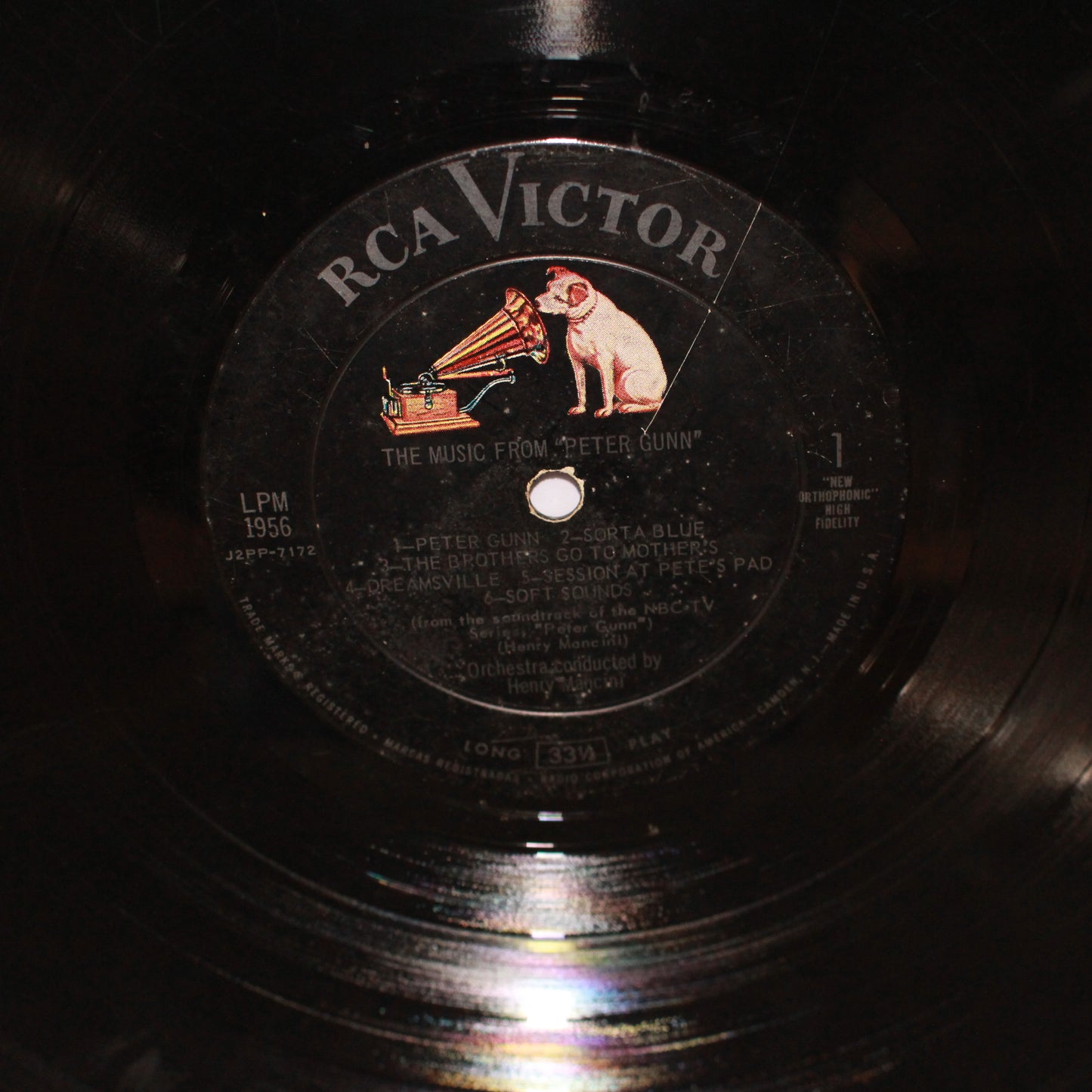 Henry Mancini : The Music From "Peter Gunn" (LP,Album,Mono)