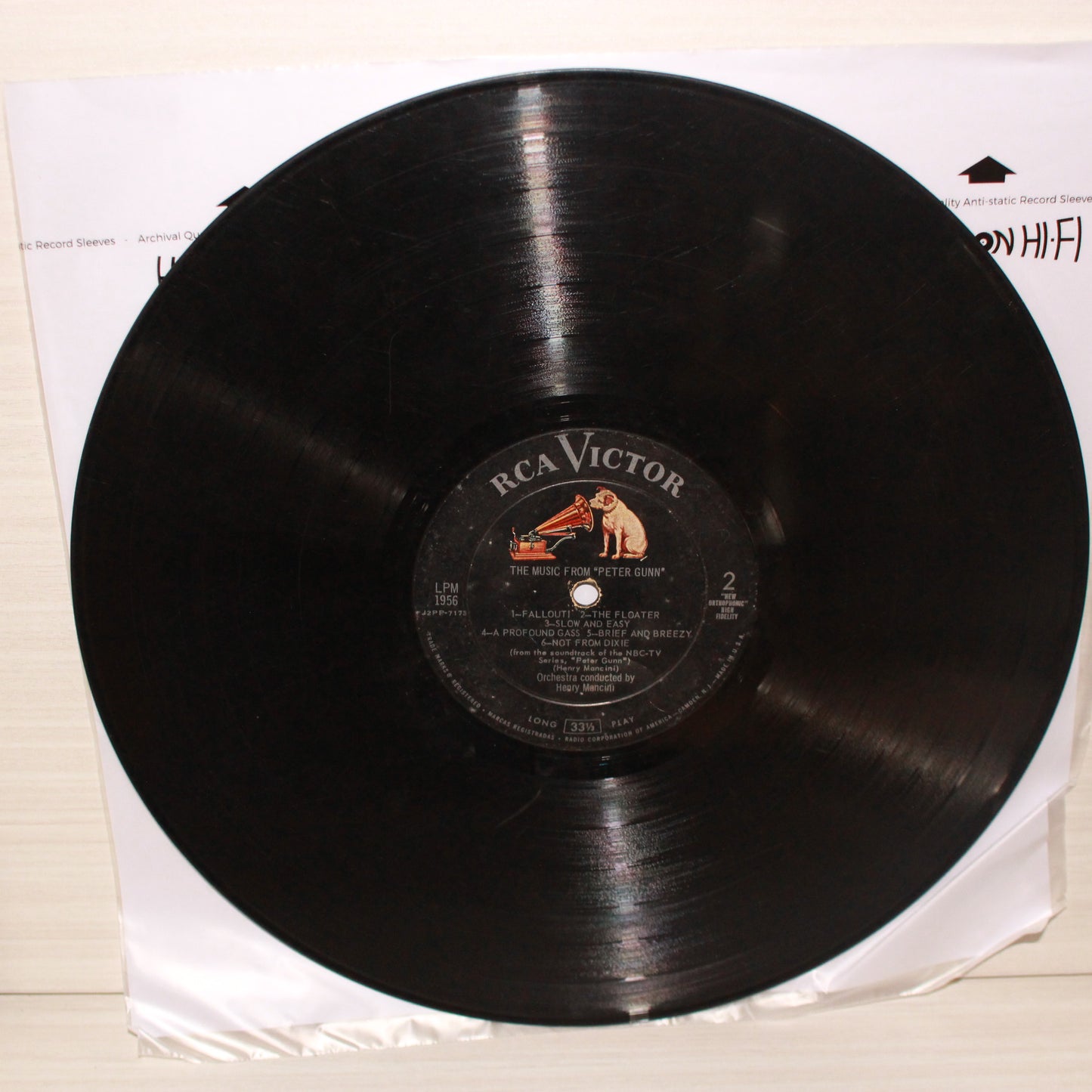 Henry Mancini : The Music From "Peter Gunn" (LP,Album,Mono)