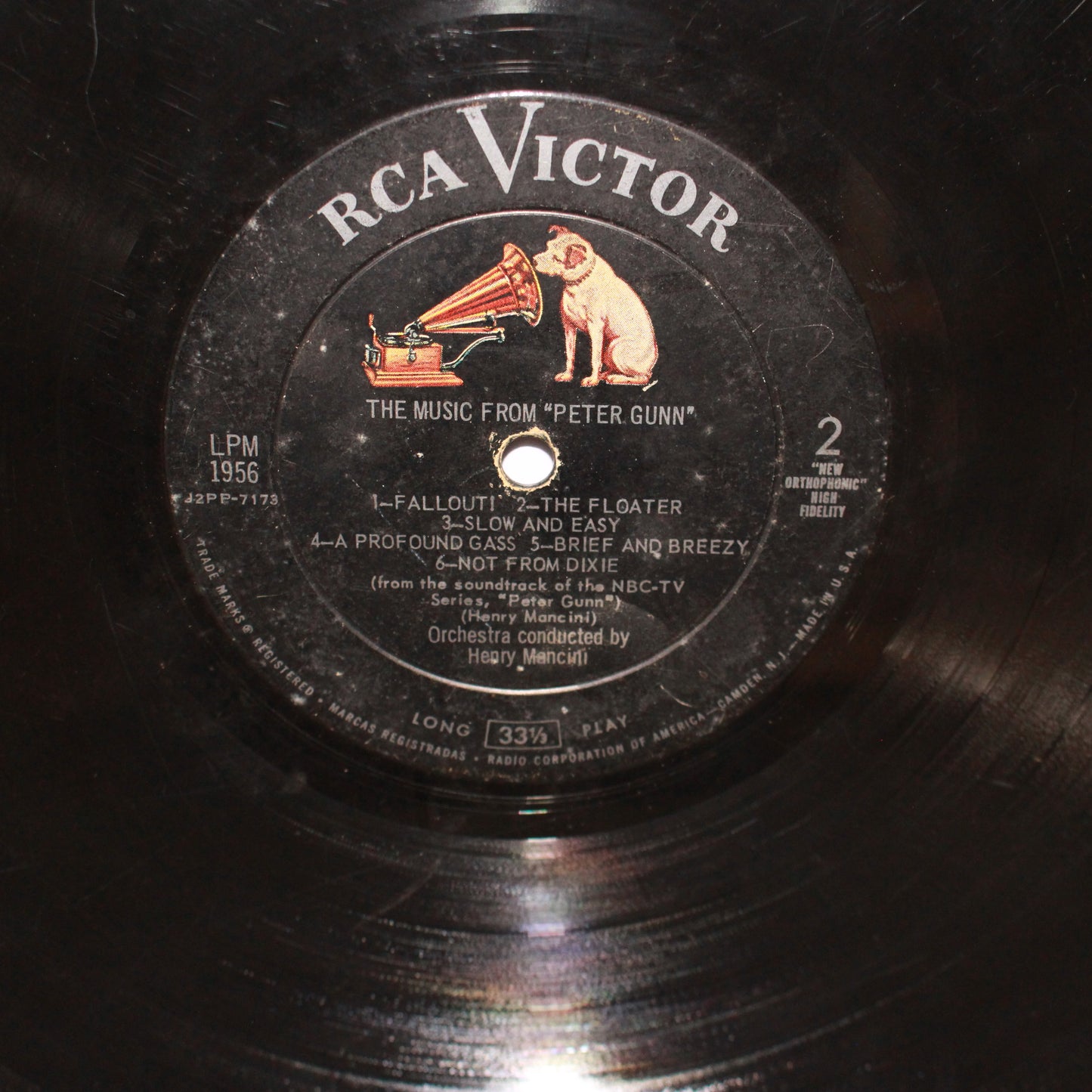 Henry Mancini : The Music From "Peter Gunn" (LP,Album,Mono)