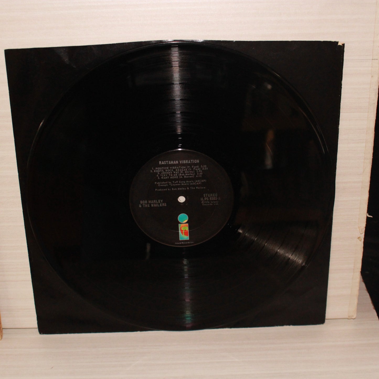 Bob Marley & The Wailers : Rastaman Vibration (LP,Album)