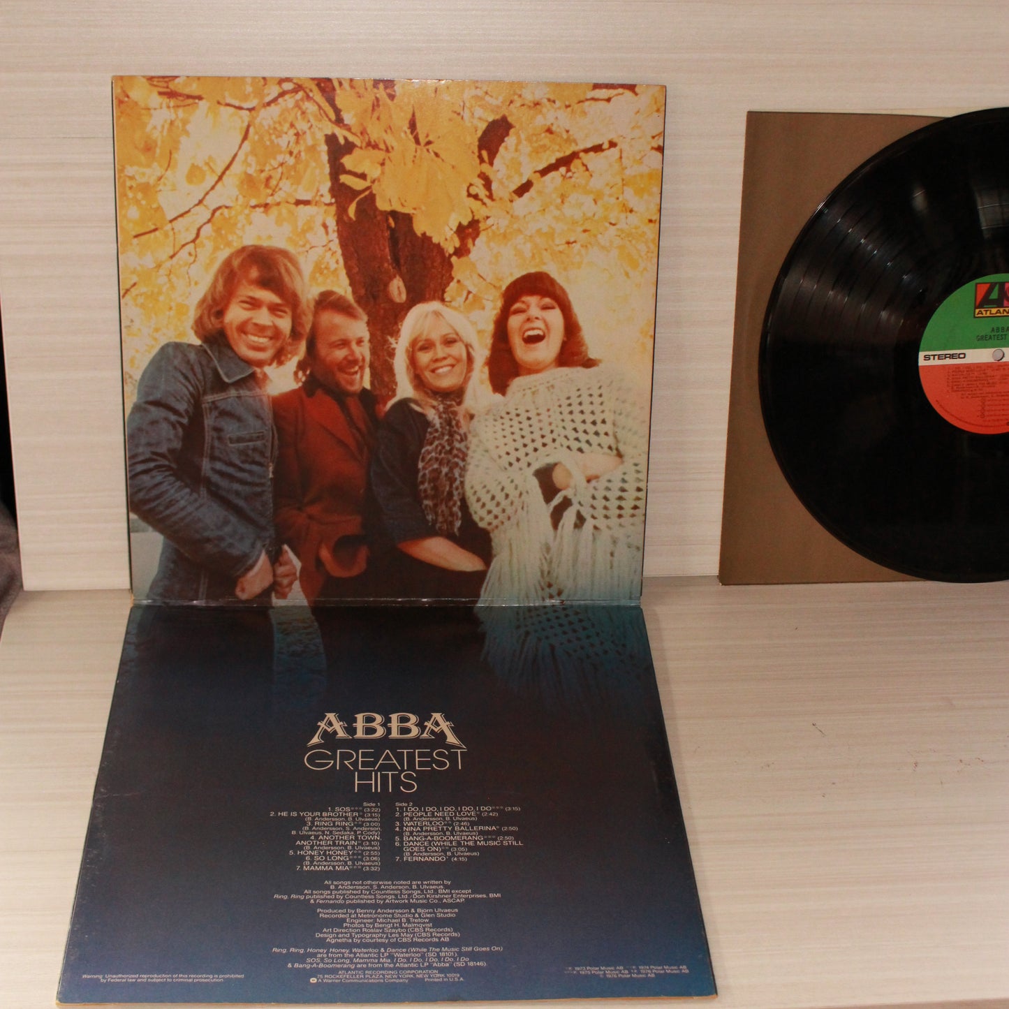 ABBA : Greatest Hits (LP,Compilation,Reissue)