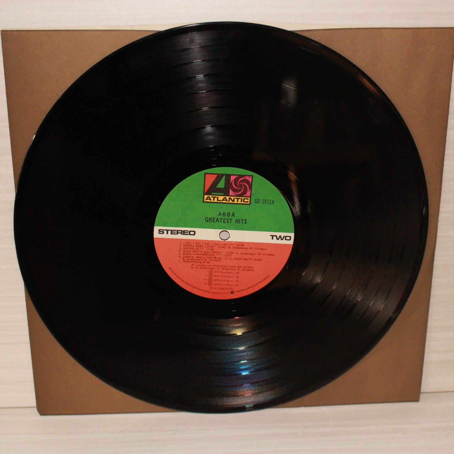 ABBA : Greatest Hits (LP,Compilation,Reissue)