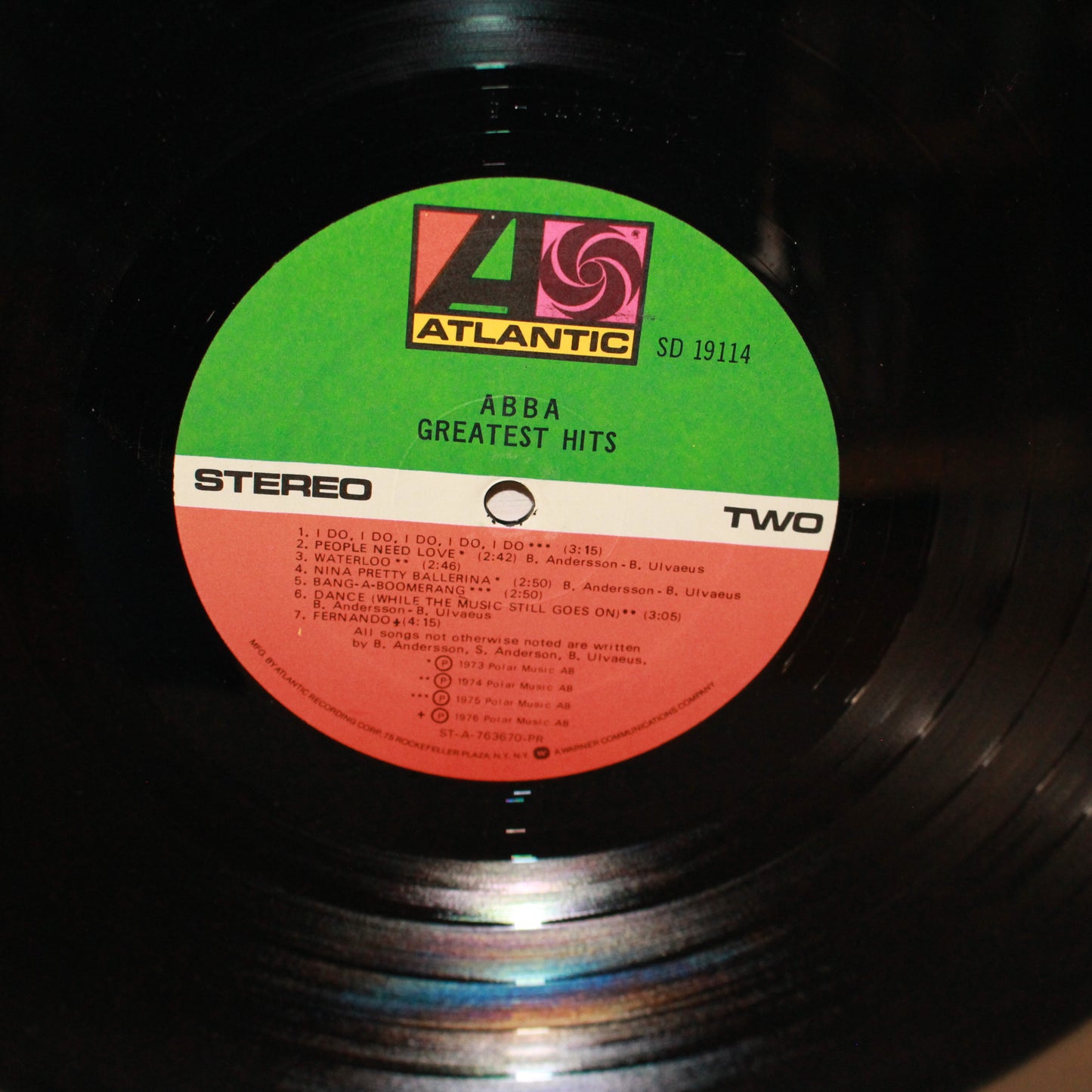 ABBA : Greatest Hits (LP,Compilation,Reissue)