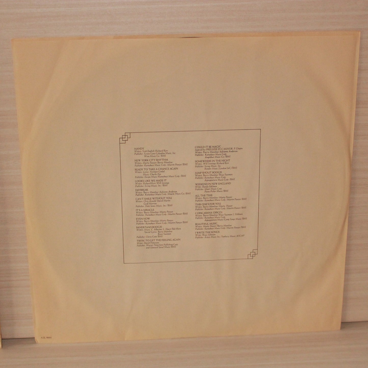 Barry Manilow : Greatest Hits (LP,Compilation,Stereo)