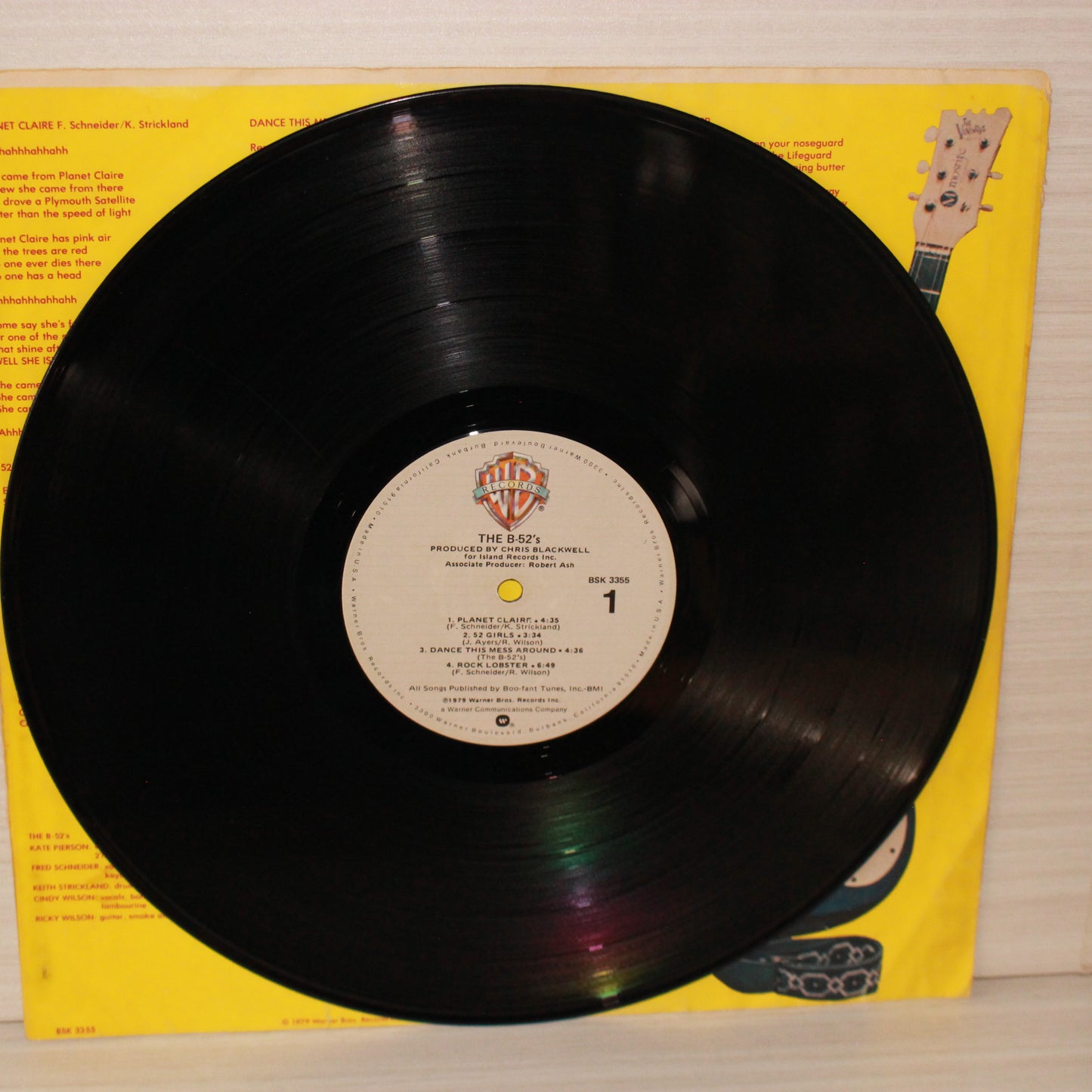 The B-52's : The B-52's (LP,Album,Repress)