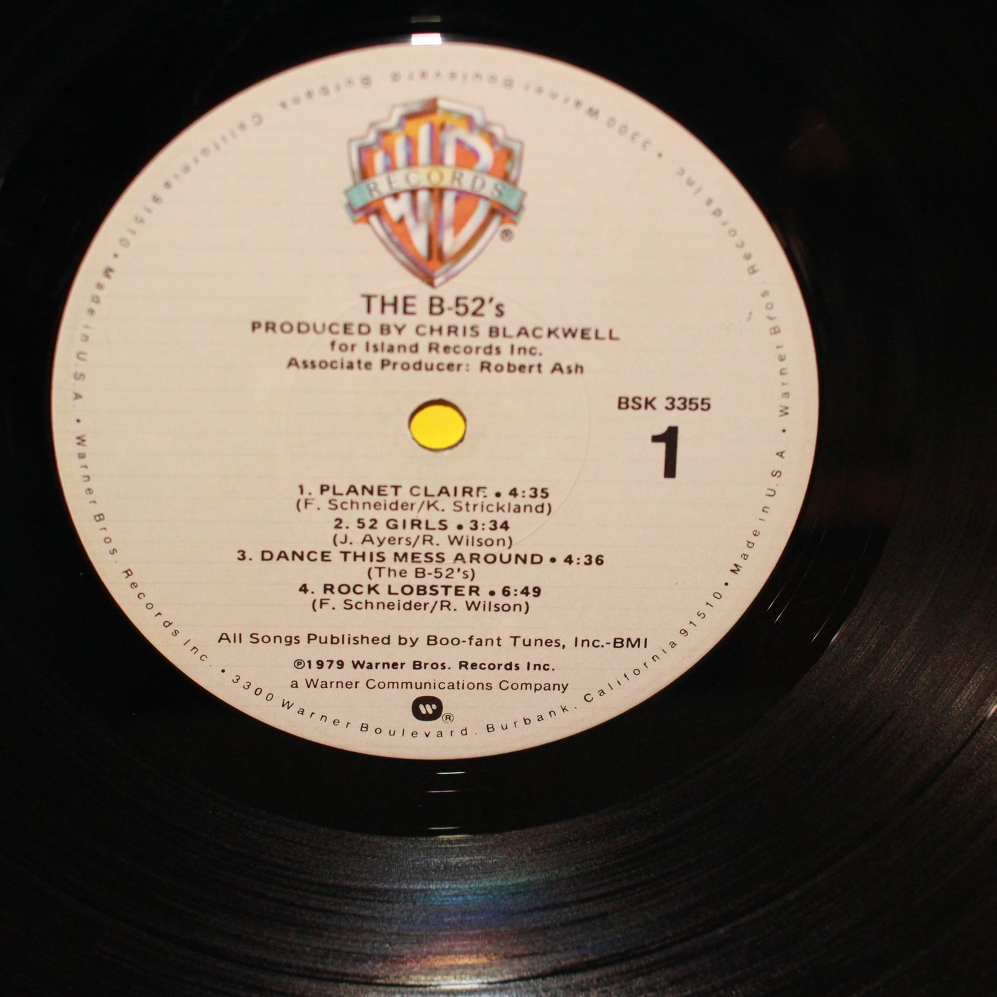 The B-52's : The B-52's (LP,Album,Repress)