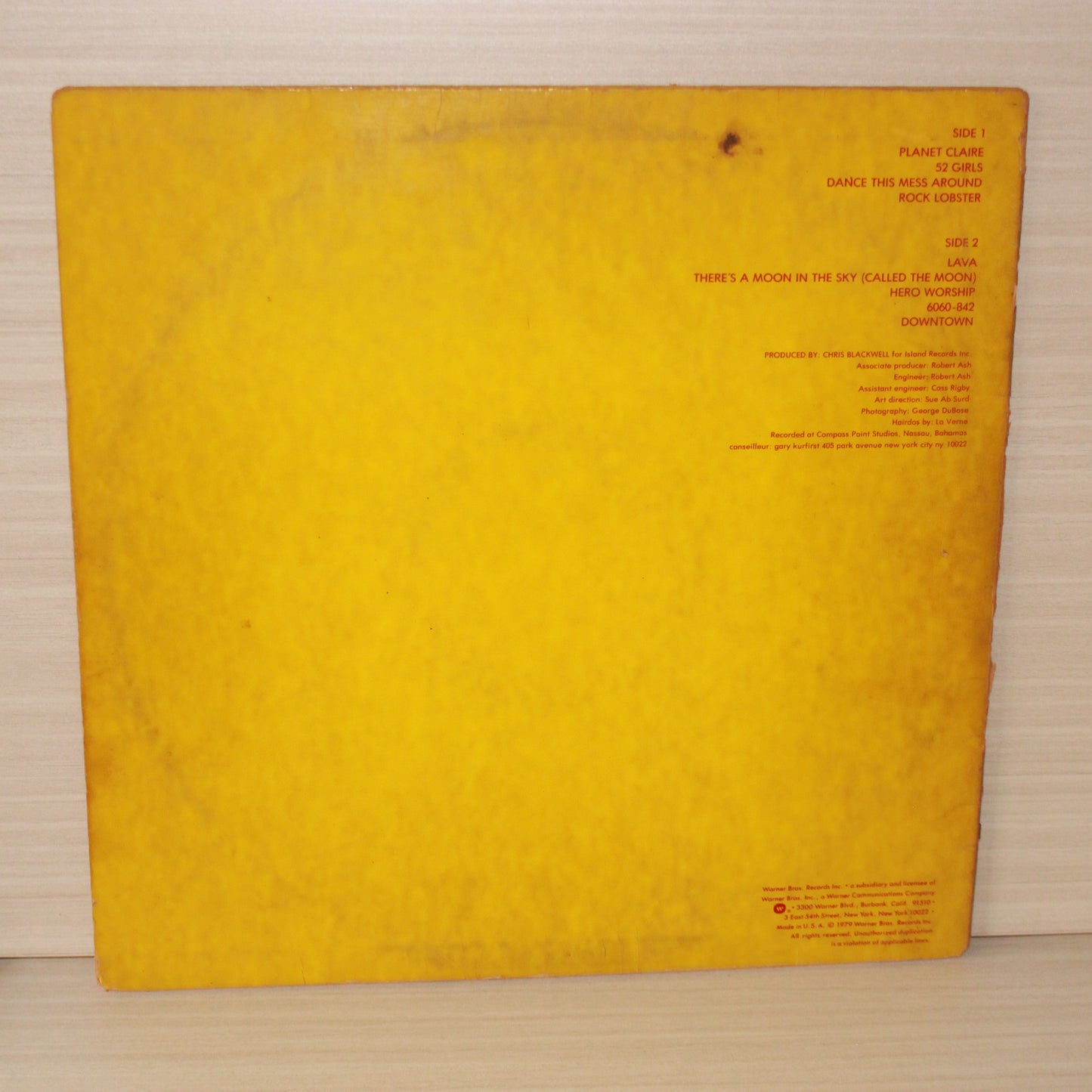 The B-52's : The B-52's (LP,Album,Repress)