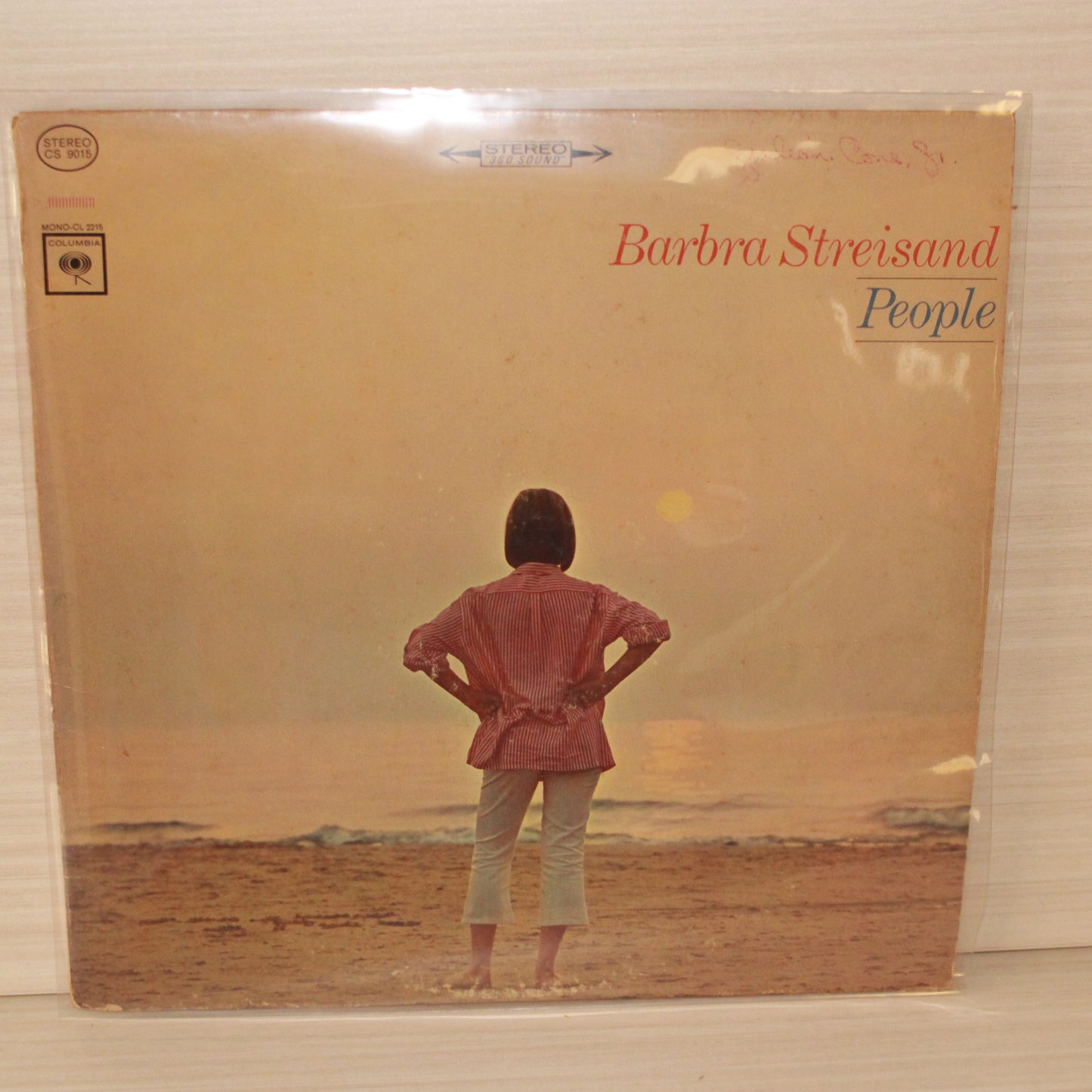 Barbra Streisand : People (LP,Album,Reissue,Stereo)