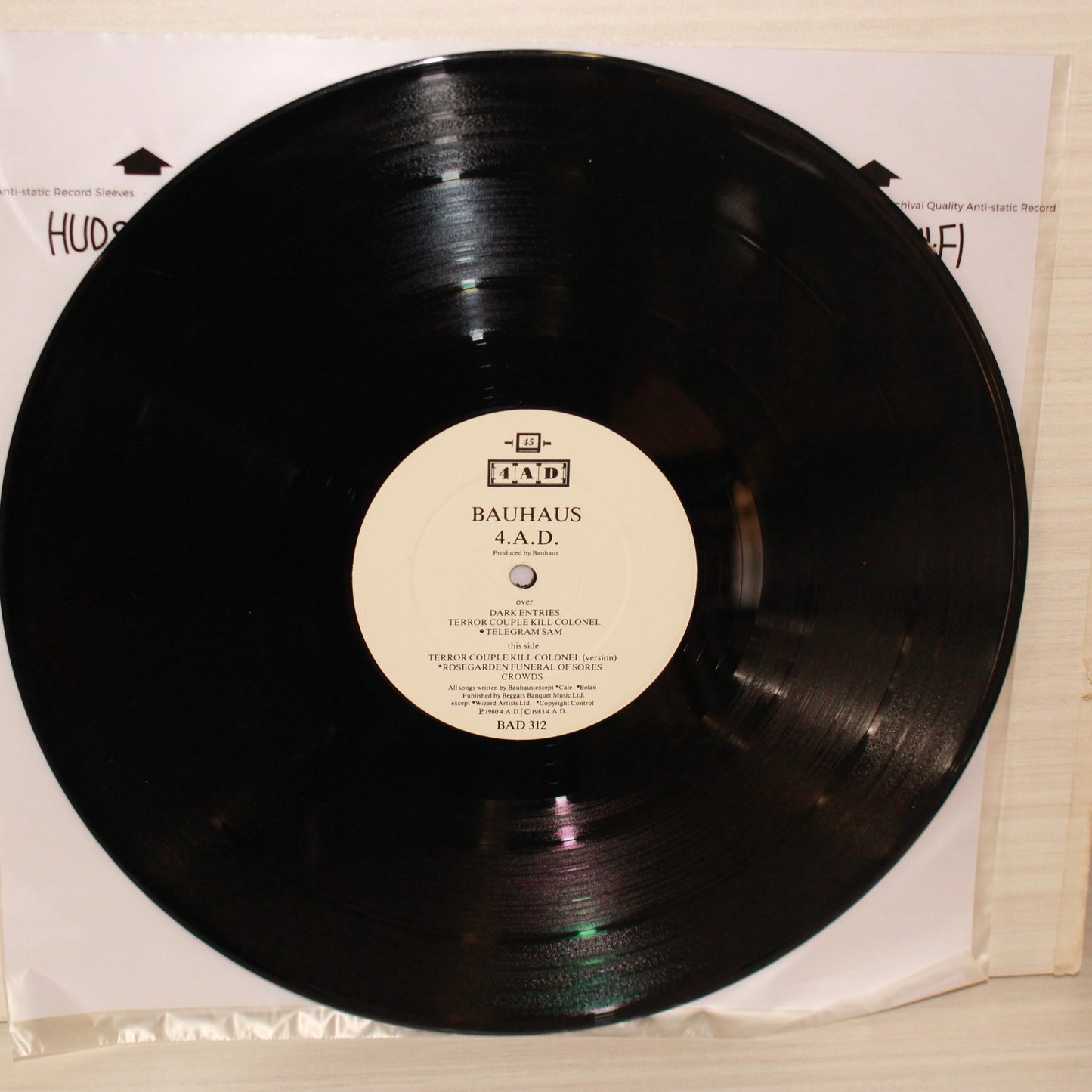 Bauhaus : 4AD (12",45 RPM,EP,Compilation)