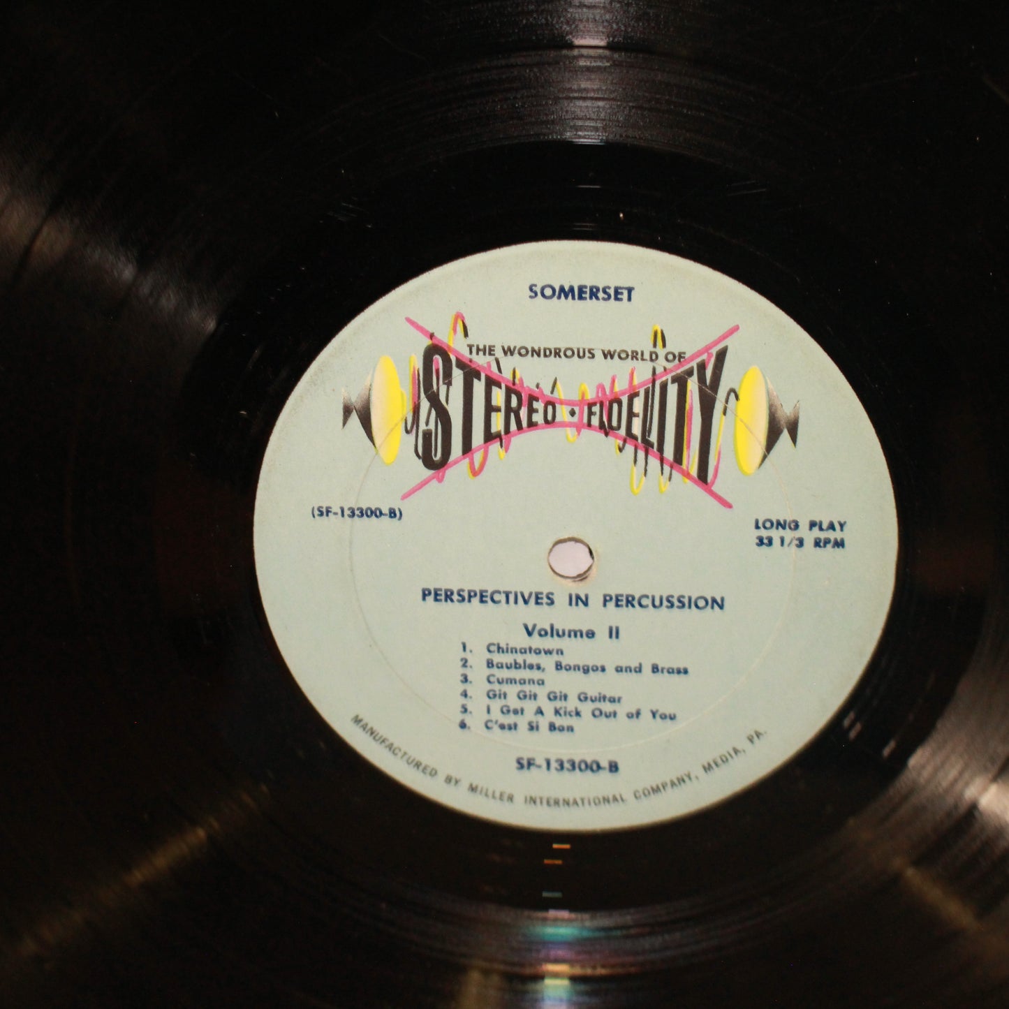 Skip Martin : Perspectives In Percussion: Volume 2 (LP,Album,Stereo)