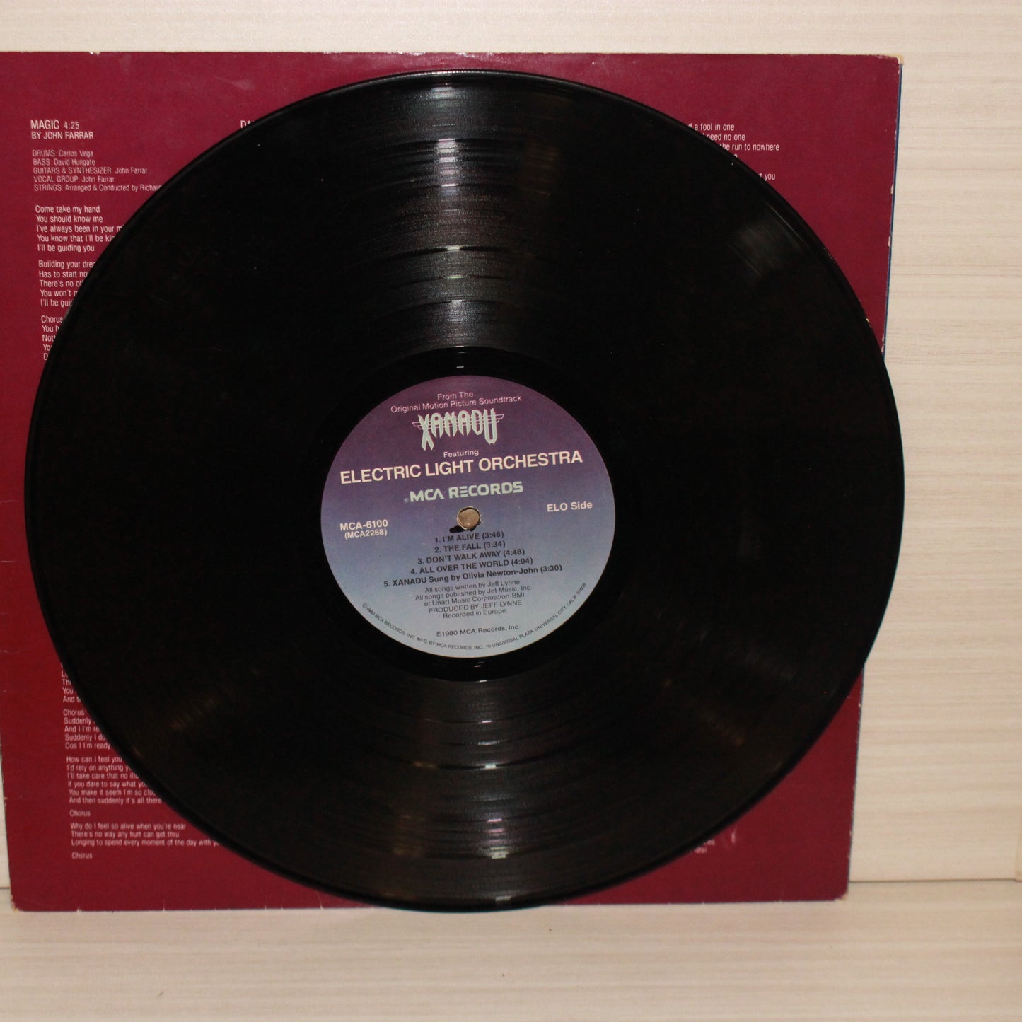 Electric Light Orchestra / Olivia Newton-John : Xanadu (From The Original Motion Picture Soundtrack) (LP,Album,Stereo)