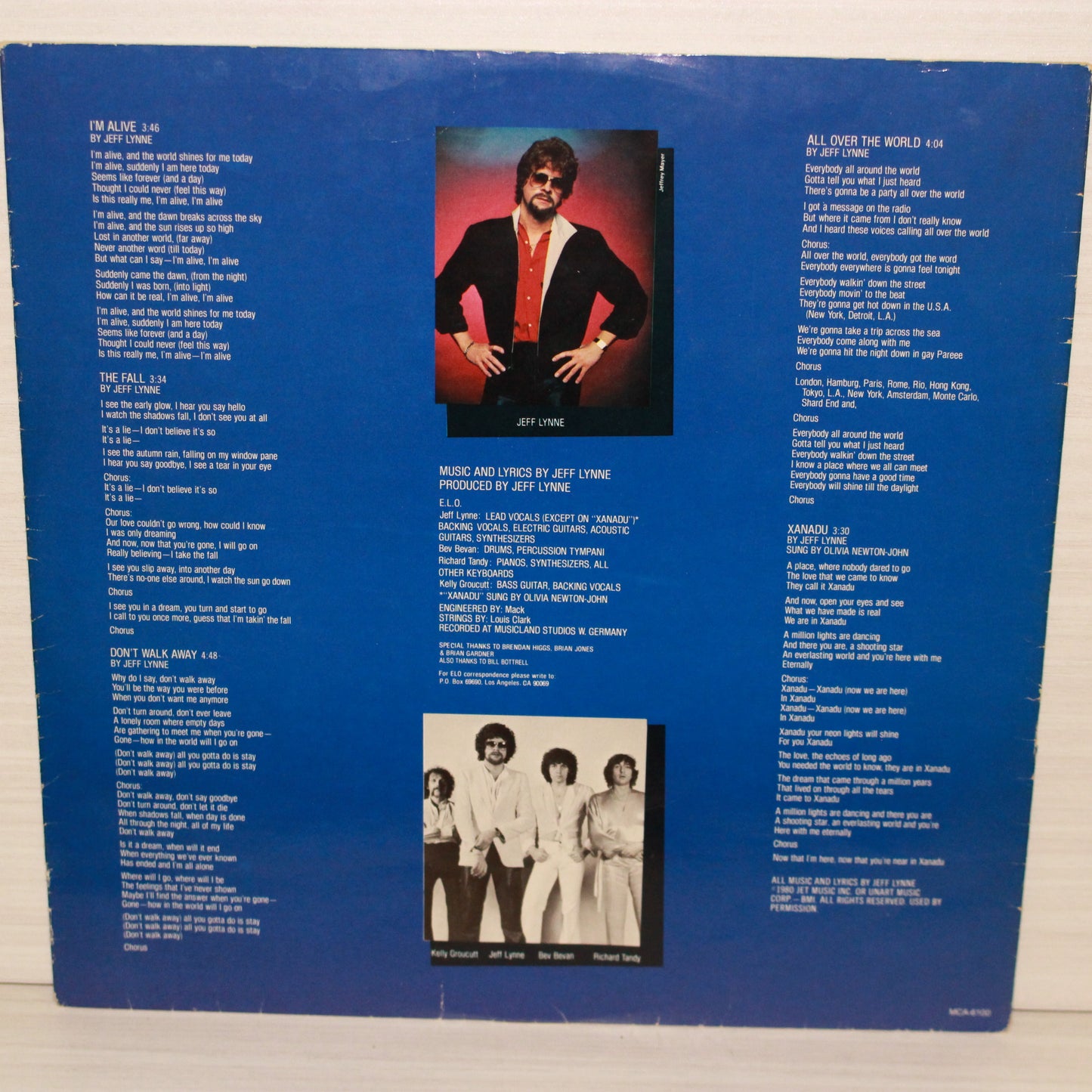Electric Light Orchestra / Olivia Newton-John : Xanadu (From The Original Motion Picture Soundtrack) (LP,Album,Stereo)