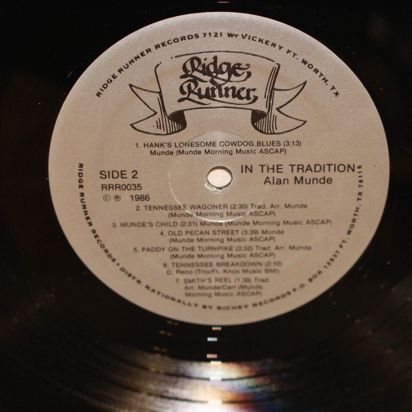 Alan Munde : In The Tradition (LP,Album)